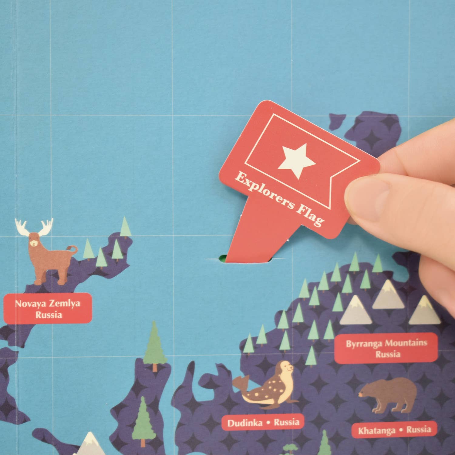 Create Your Own Giant World Map Kit - bubblegum market