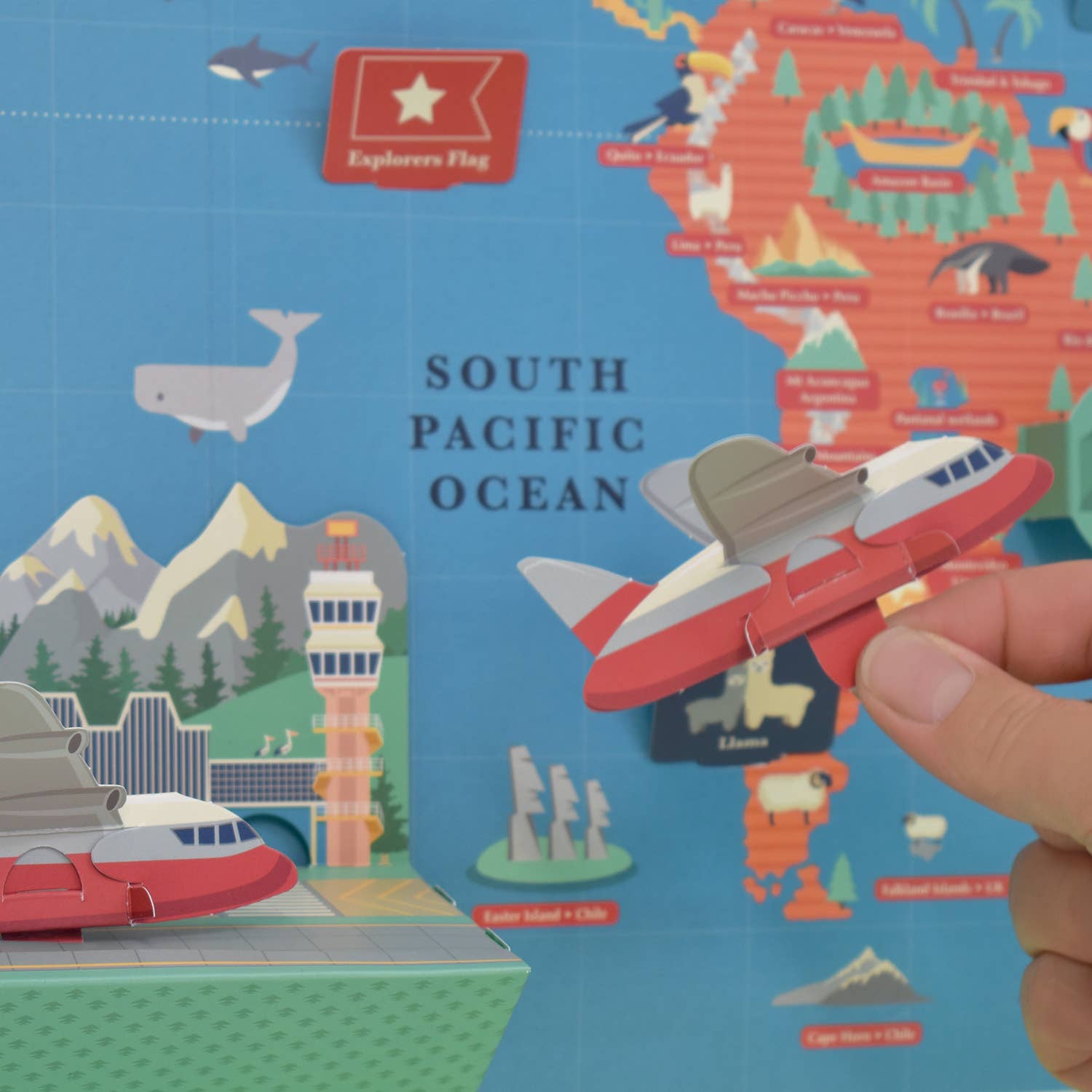 Create Your Own Giant World Map Kit - bubblegum market