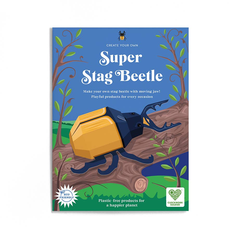 Create Your Own Super Stag Beetle - bubblegum market