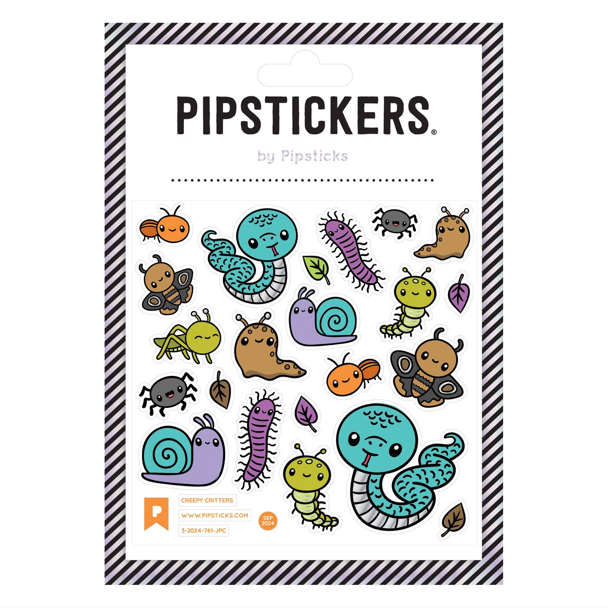 Creepy Critters Stickers - bubblegum market
