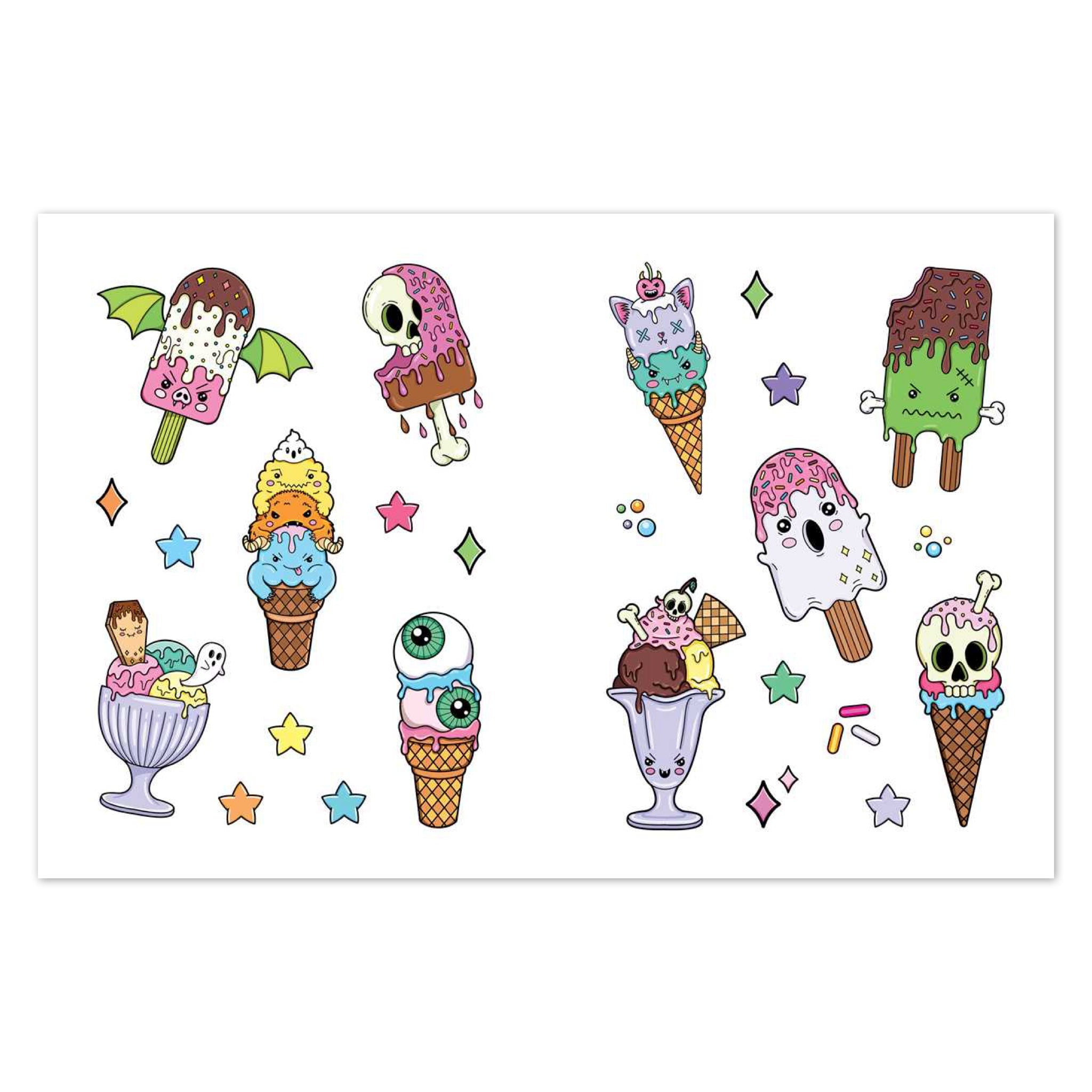 Creepy Cute Sticker Book - bubblegum market