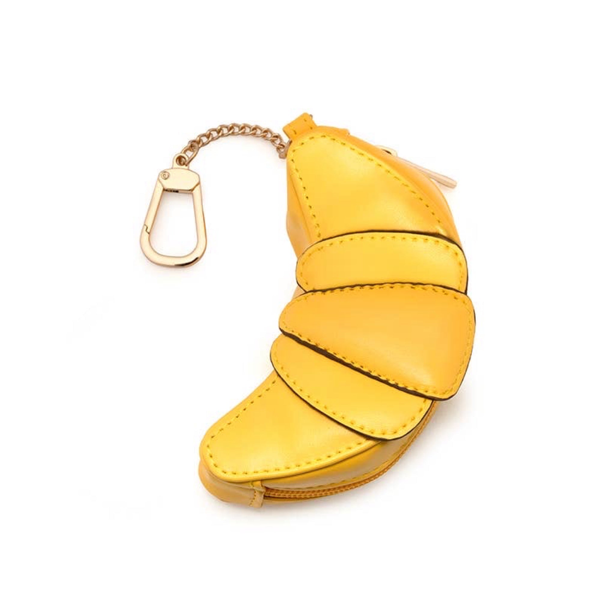 Croissant Bag Charm & Shopper Bag - bubblegum market