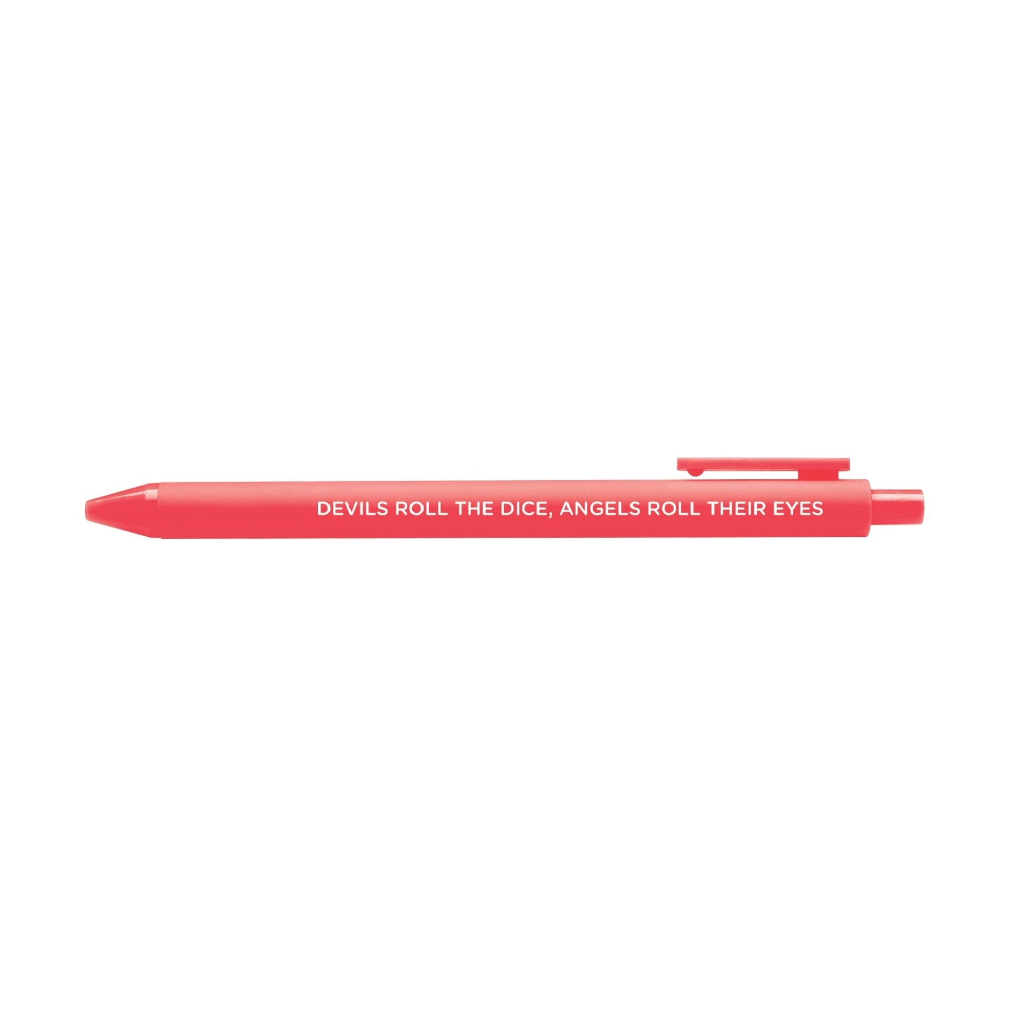 Cruel Summer DEVILS ROLL THE DICE Taylor Swift Gel Pen - bubblegum market