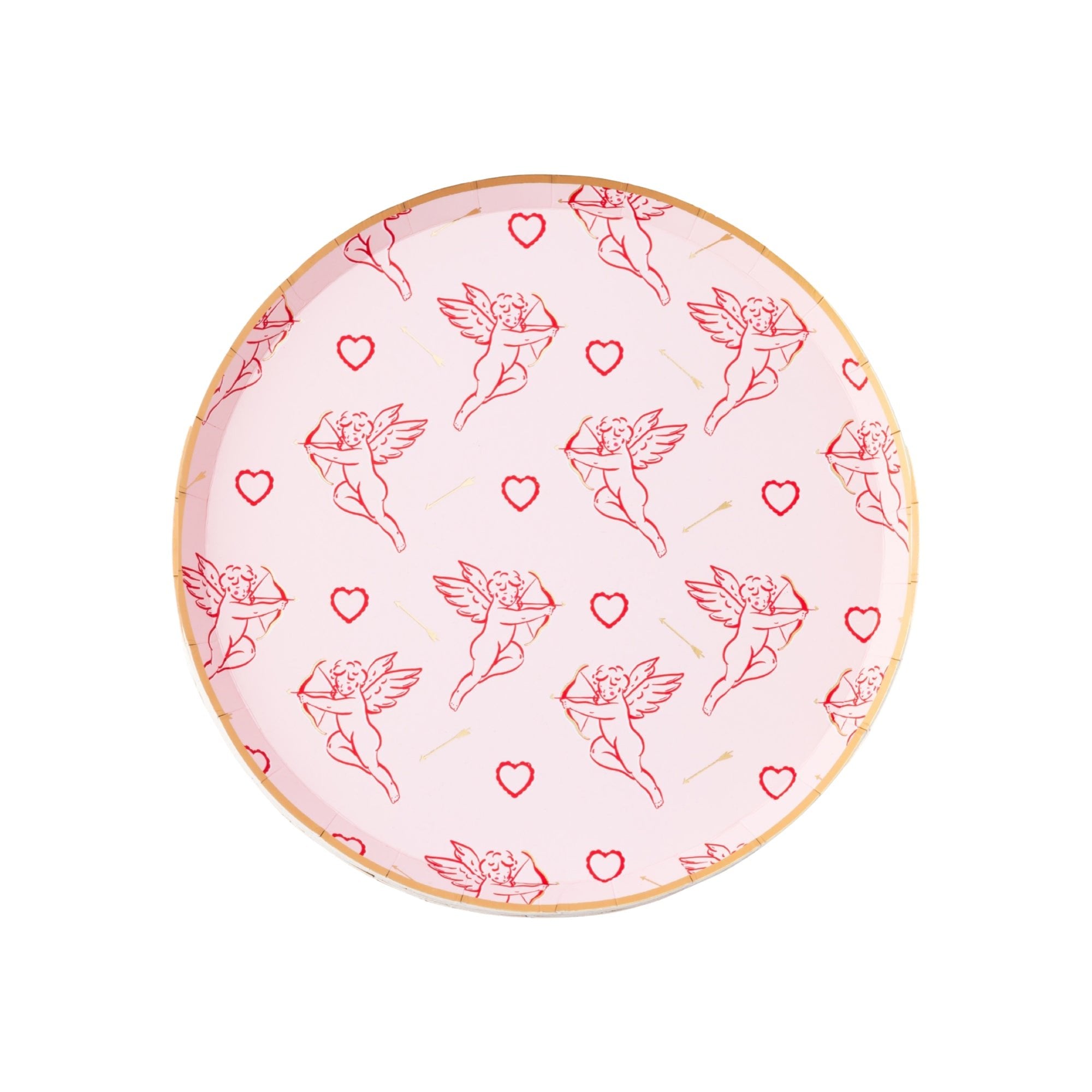 Cupid’s Crush Pink Small Plates 8" - bubblegum market