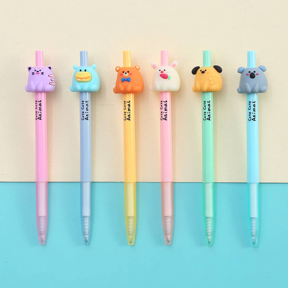 Cute Cute Animal Gel Pen - bubblegum market