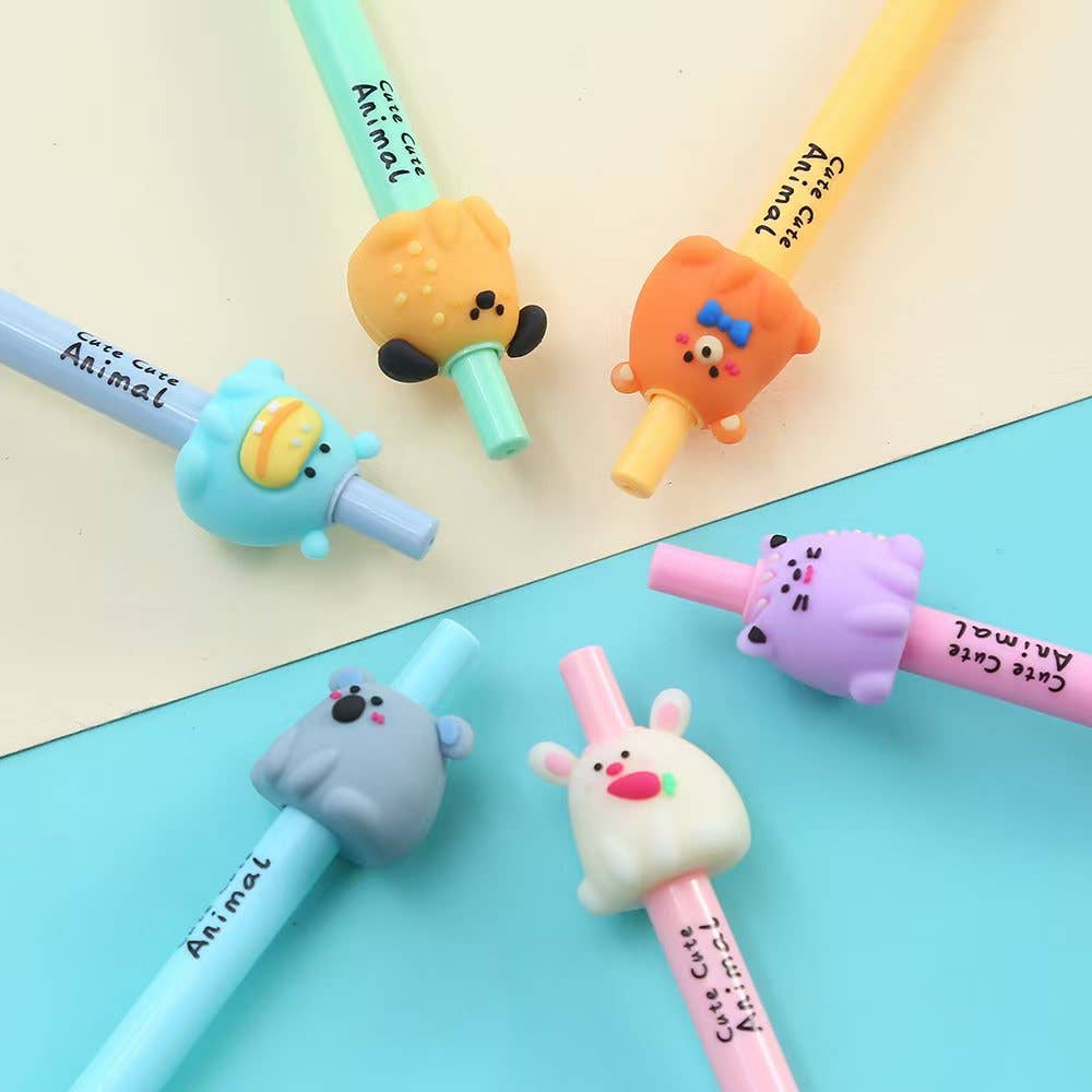 Cute Cute Animal Gel Pen - bubblegum market