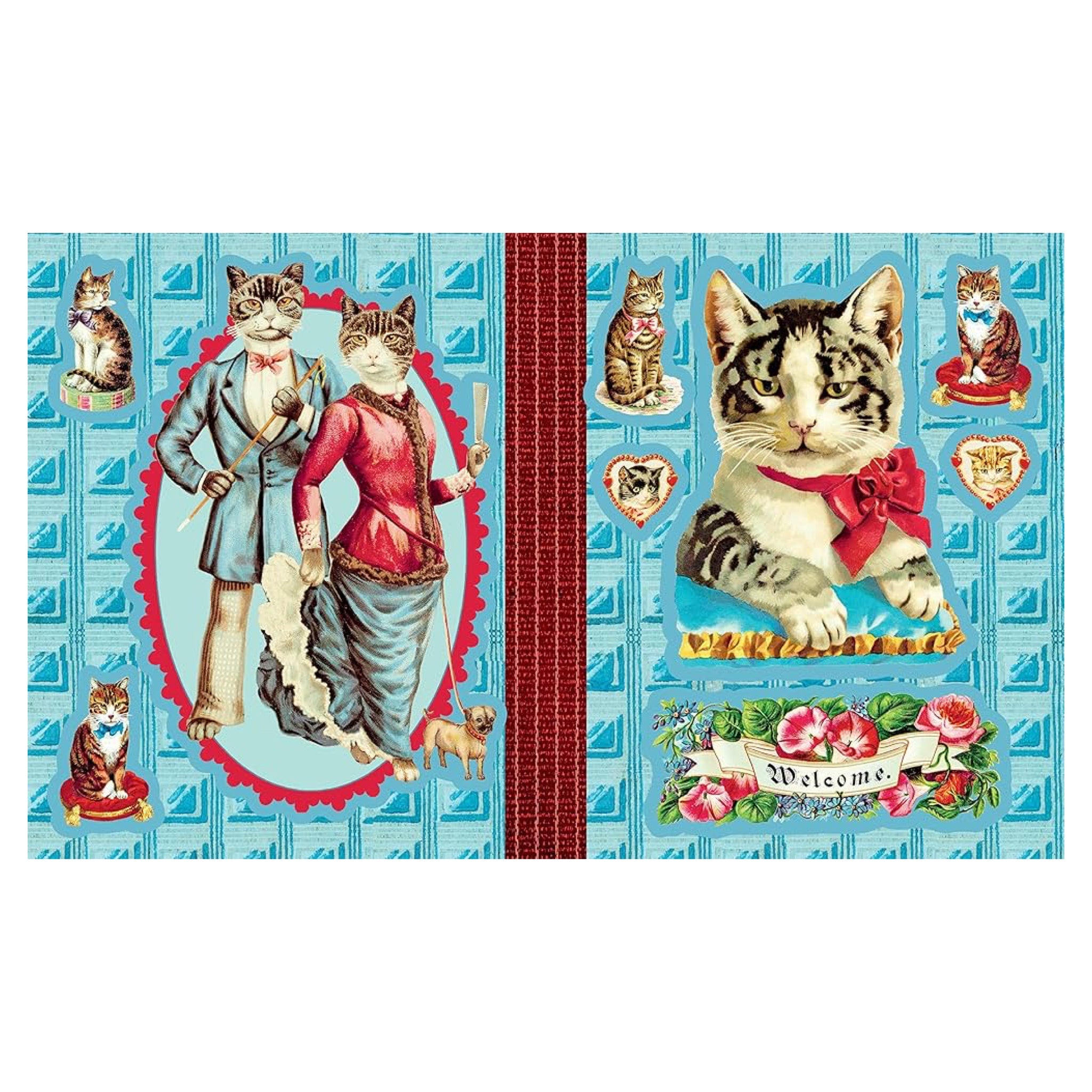 Cynthia Hart's Victoriana Cats: The Sticker Book - bubblegum market