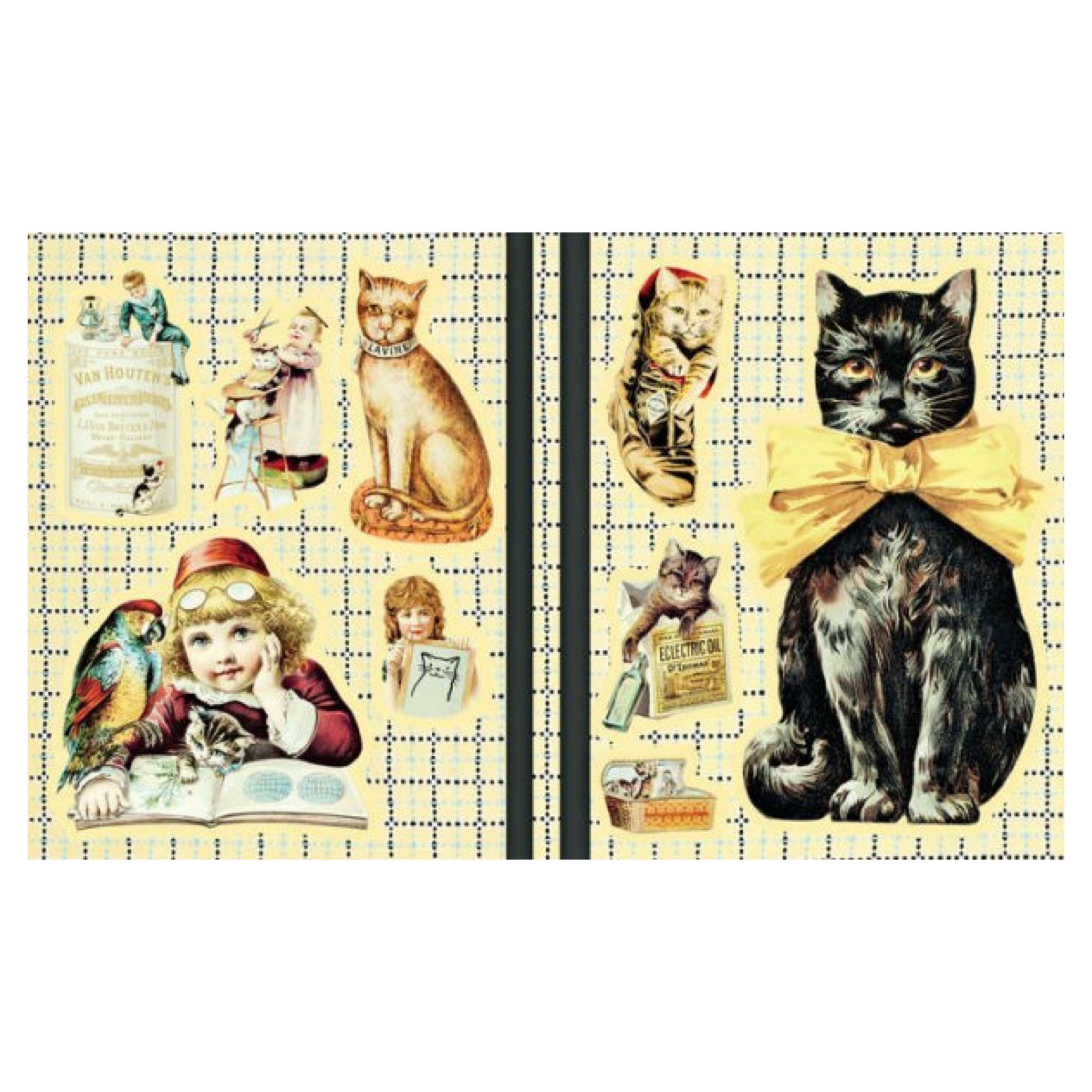 Cynthia Hart's Victoriana Cats: The Sticker Book - bubblegum market