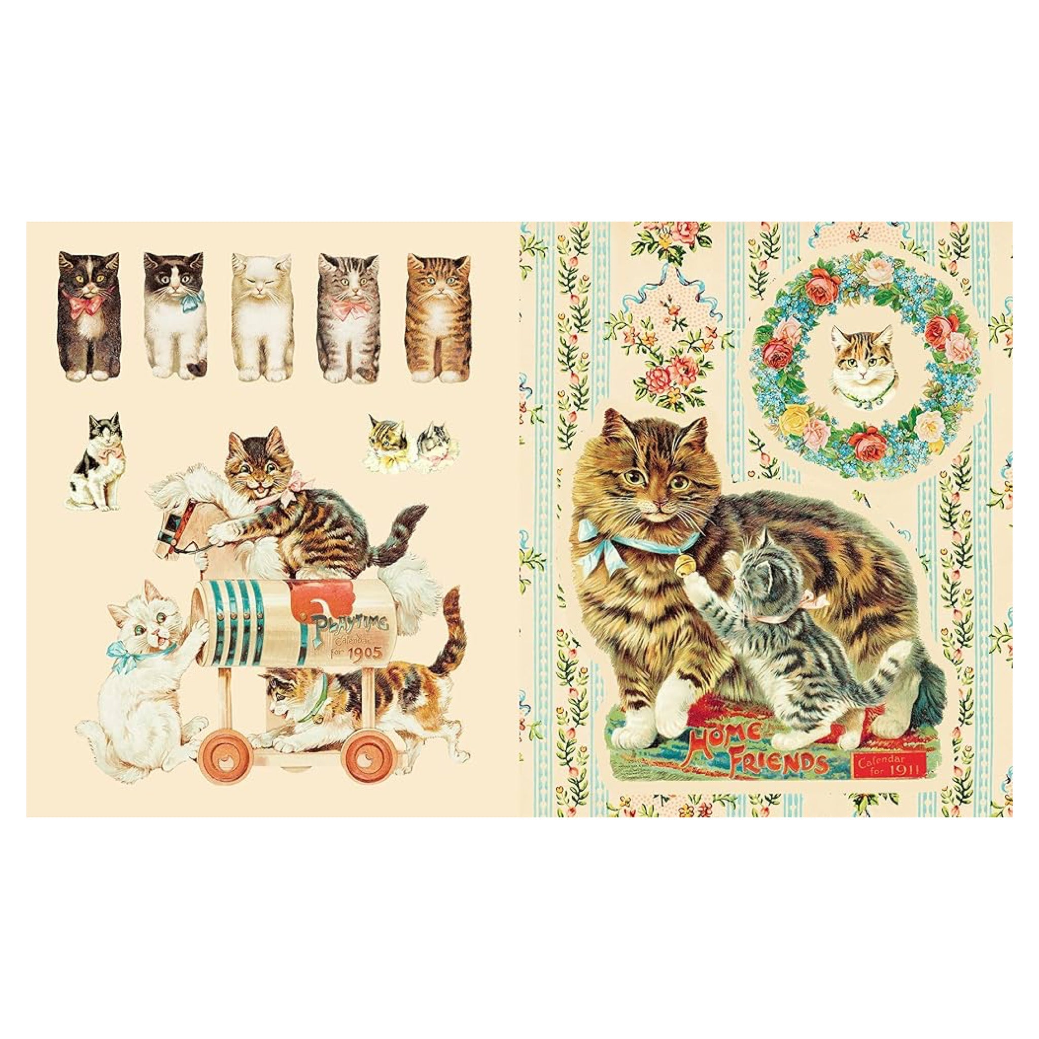 Cynthia Hart's Victoriana Cats: The Sticker Book - bubblegum market