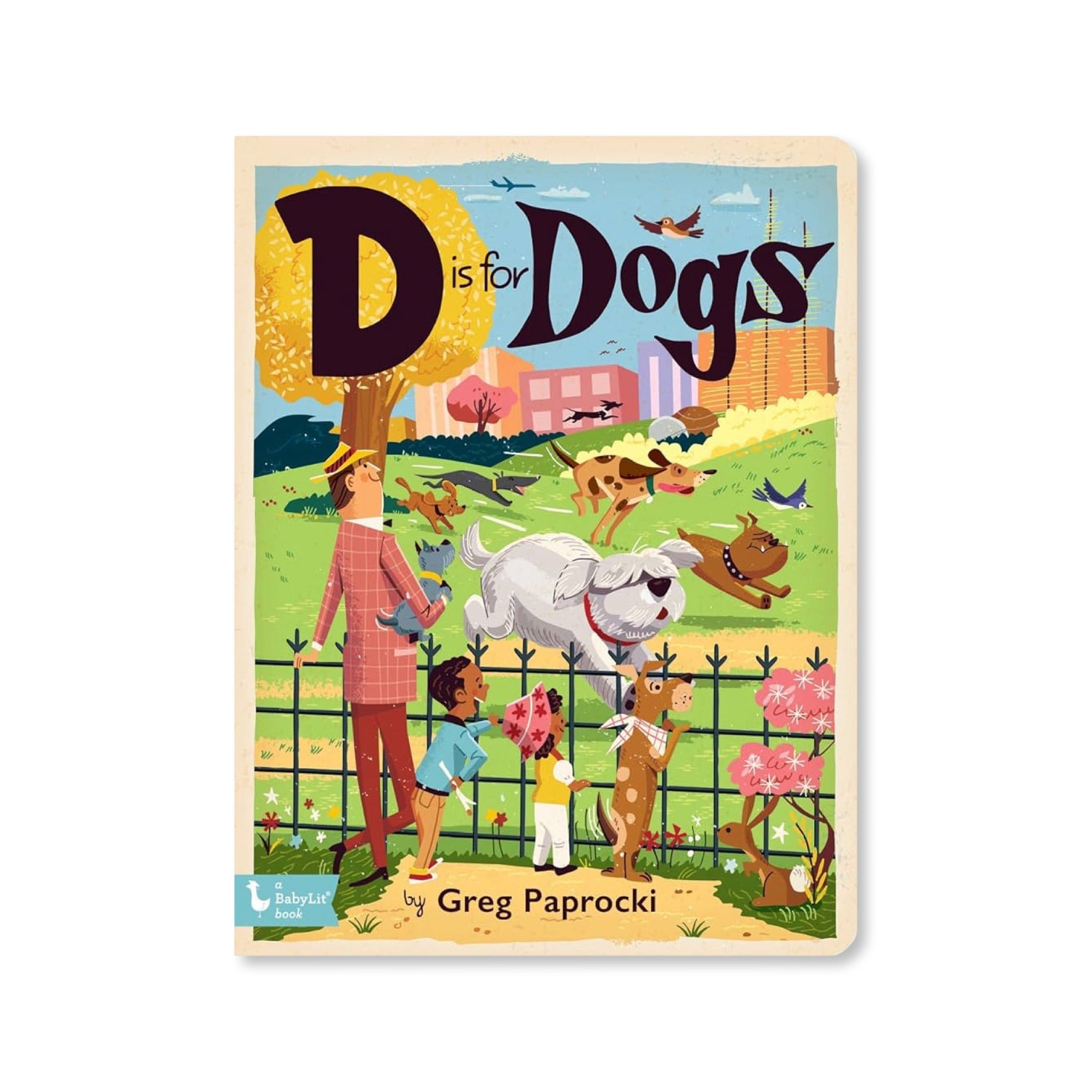 D is for Dogs: Alphabet Board Book - bubblegum market
