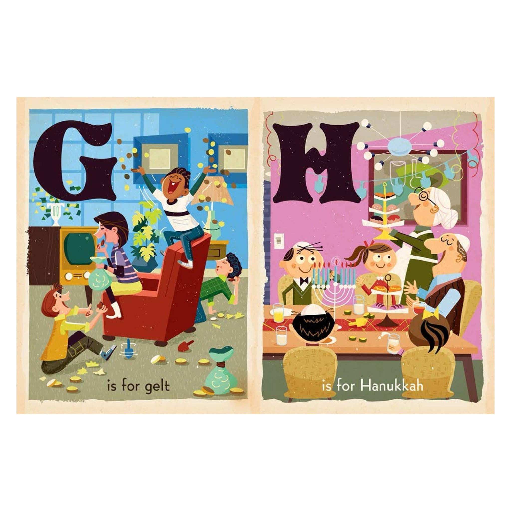 D is for Dreidel: A Hanukkah Alphabet - bubblegum market