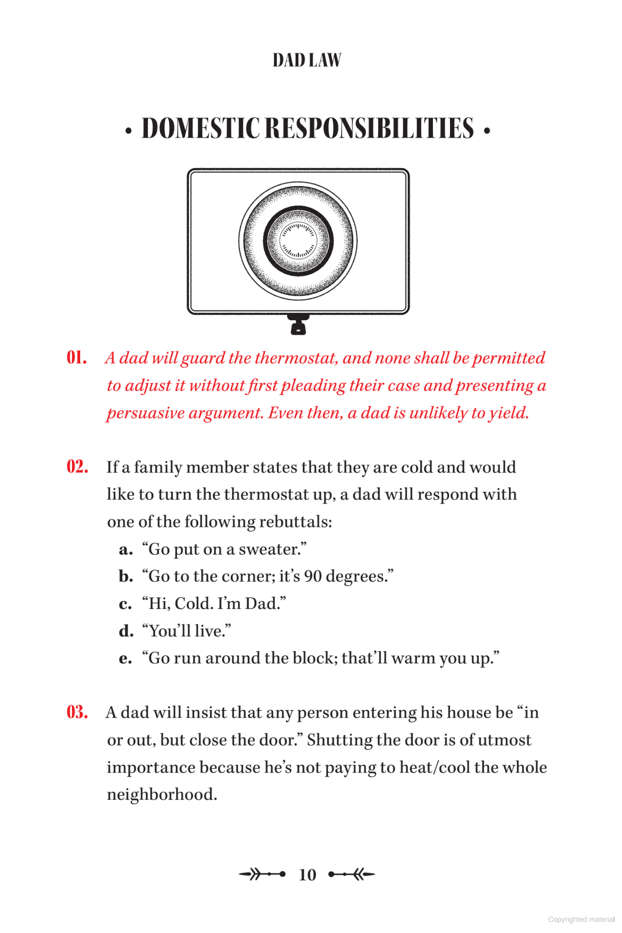 Dad Law: The Definitive Reference for All Things Dad - bubblegum market
