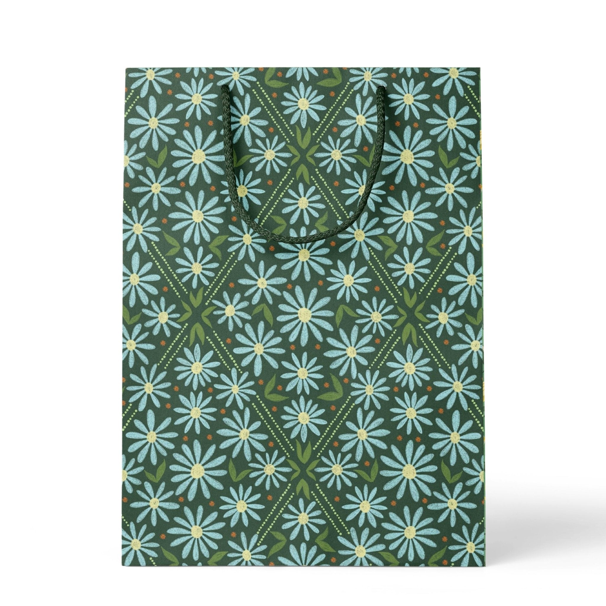 Daisy Field Large Gift Bag - bubblegum market