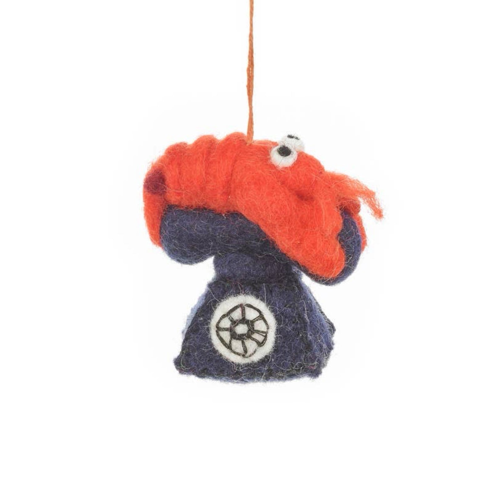 Dali's Lobster Telephone Felt Ornament 2.75" - bubblegum market