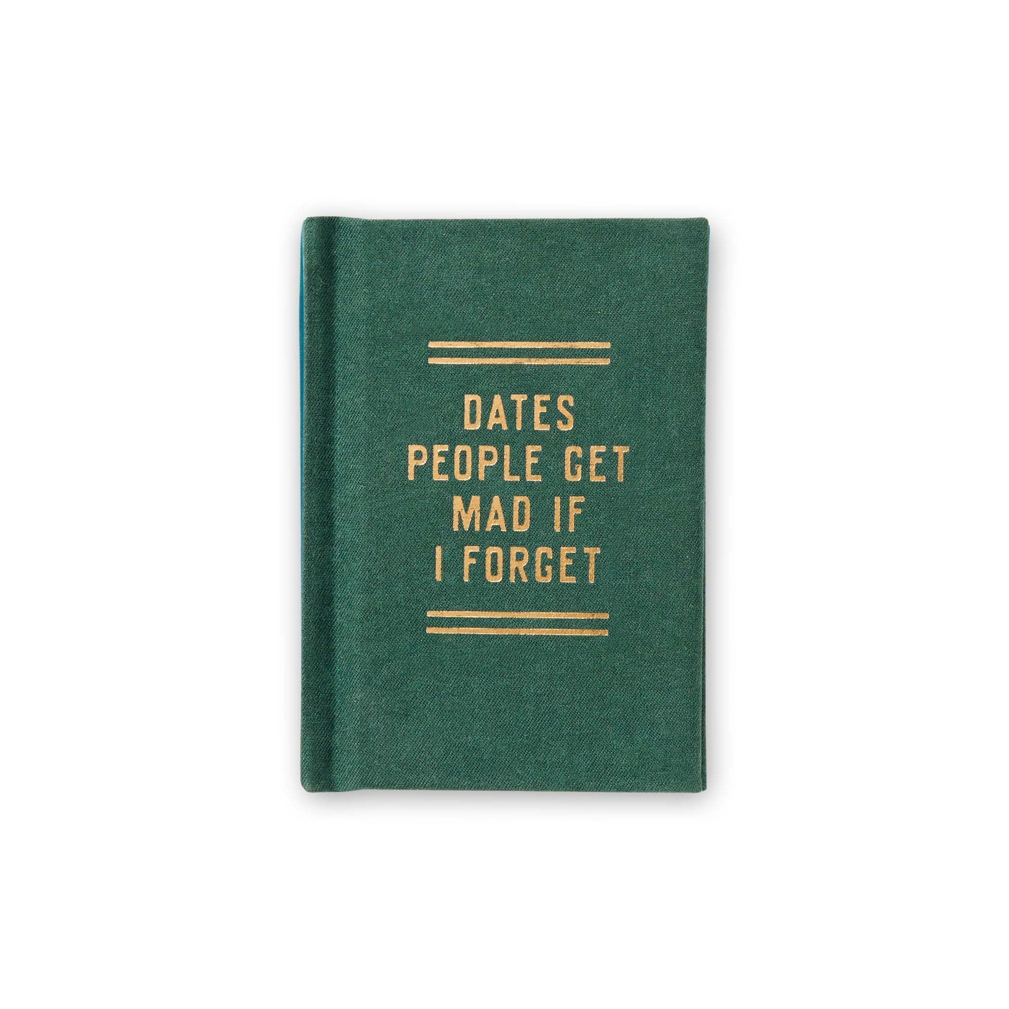 Dates People Get Mad If I Forget Tiny Diary - bubblegum market