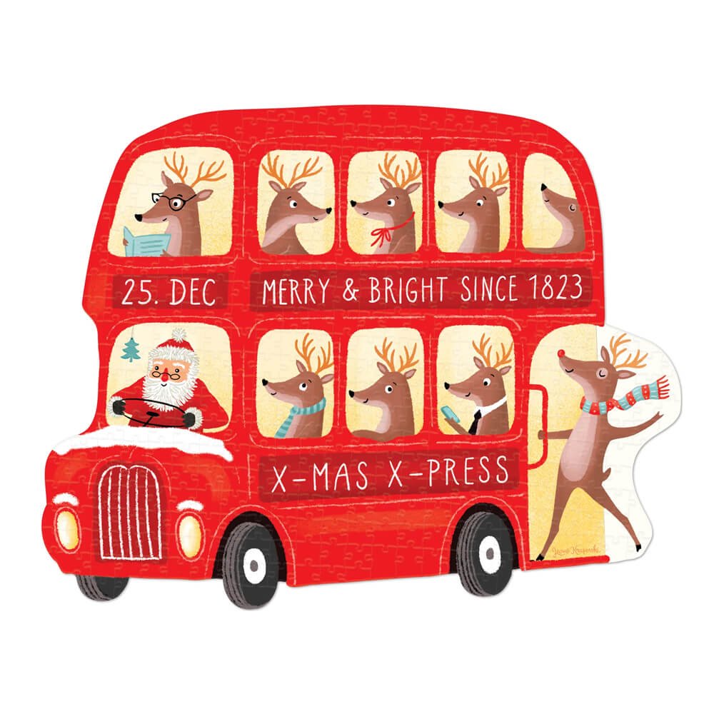 Dear Rudolph Christmas Express Jigsaw Puzzle - bubblegum market