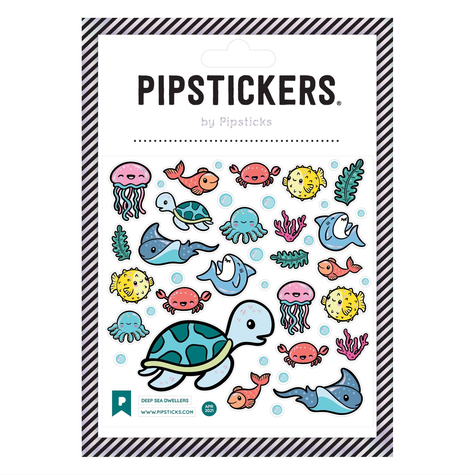 Deep Sea Dwellers Stickers - bubblegum market
