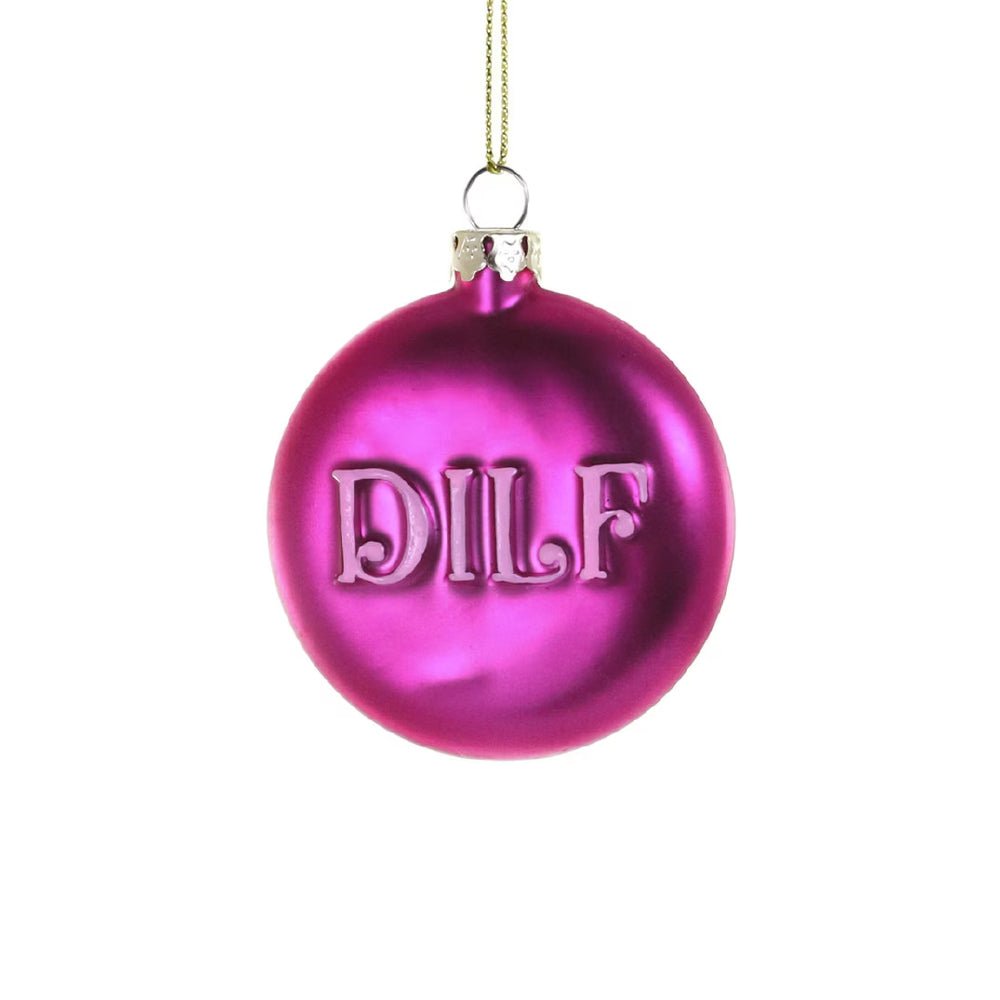 DILF Ornament 2.5" - bubblegum market