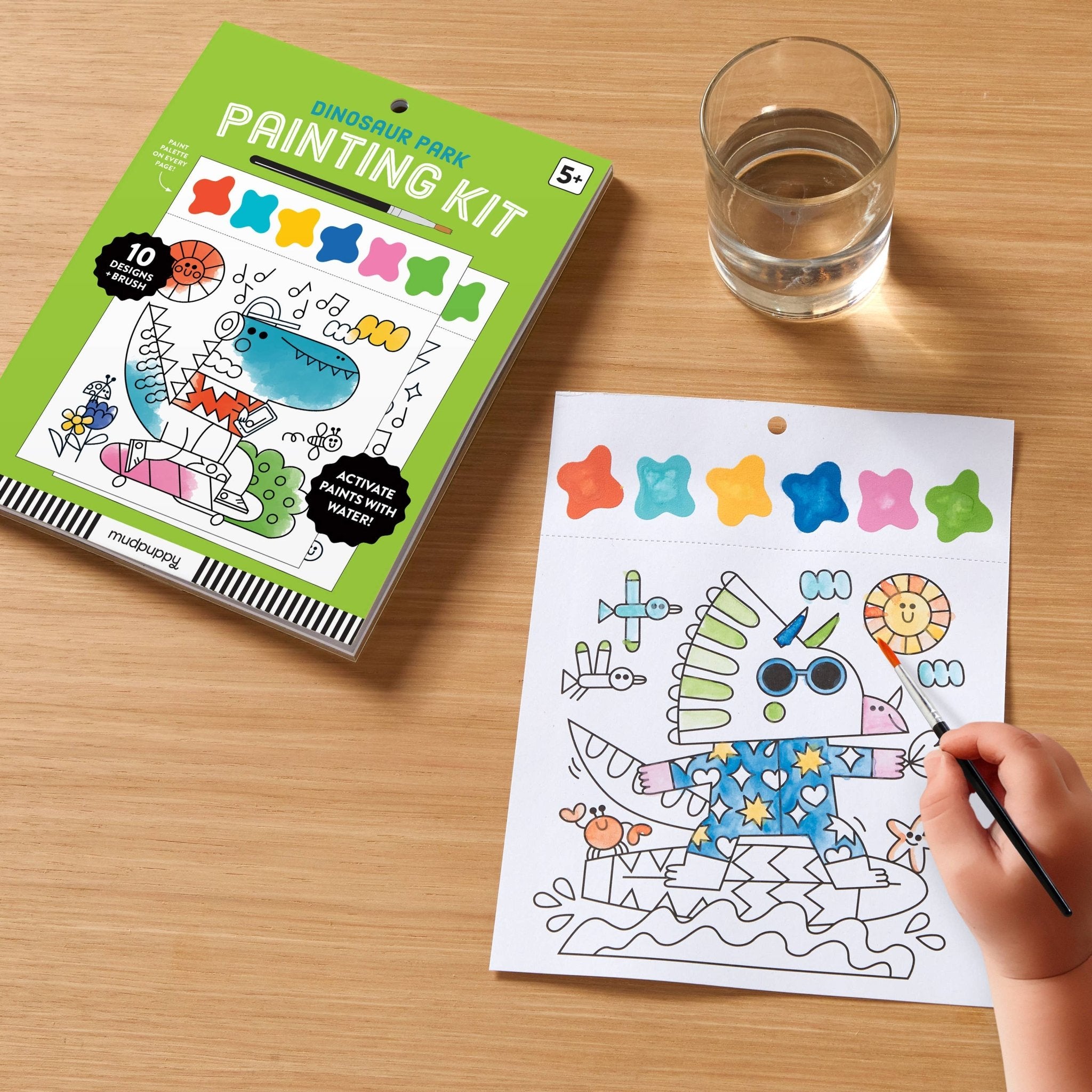 Dinosaur Park Painting Kit - bubblegum market