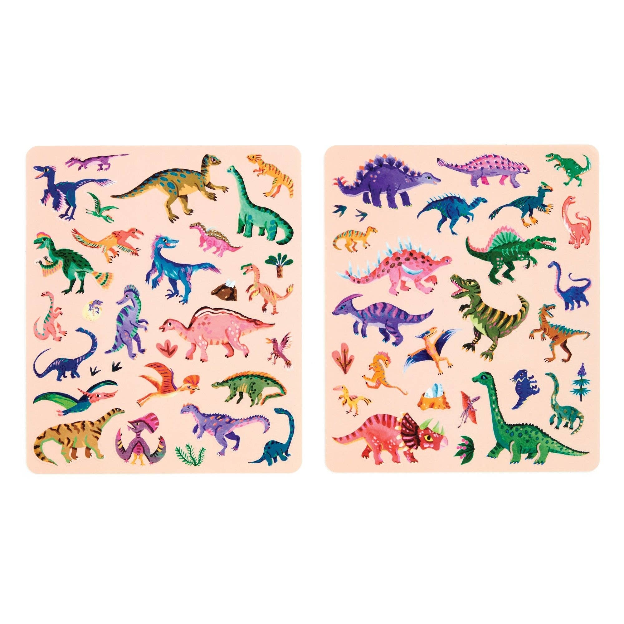 Dinosaur Park Sticker Play Reusable Activity Set - bubblegum market