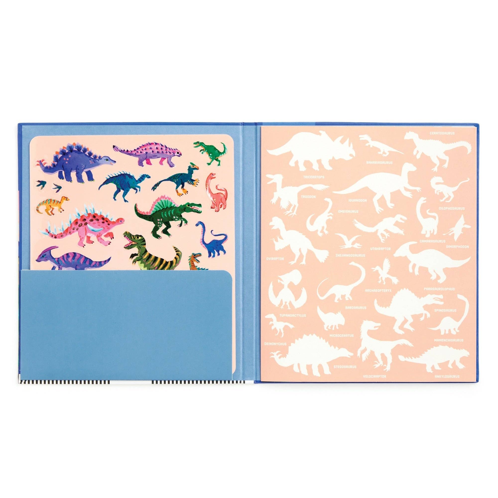 Dinosaur Park Sticker Play Reusable Activity Set - bubblegum market
