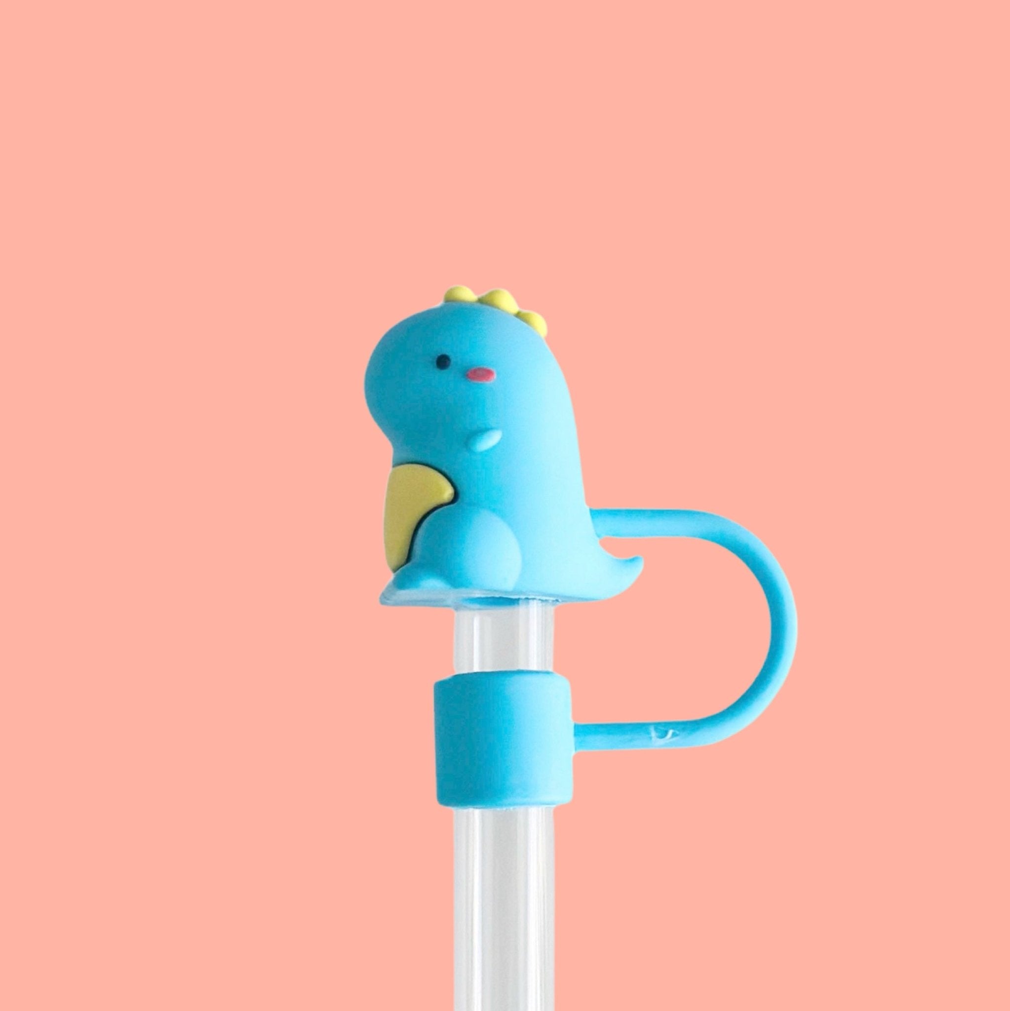 Dinosaur Straw Cover 10MM - bubblegum market