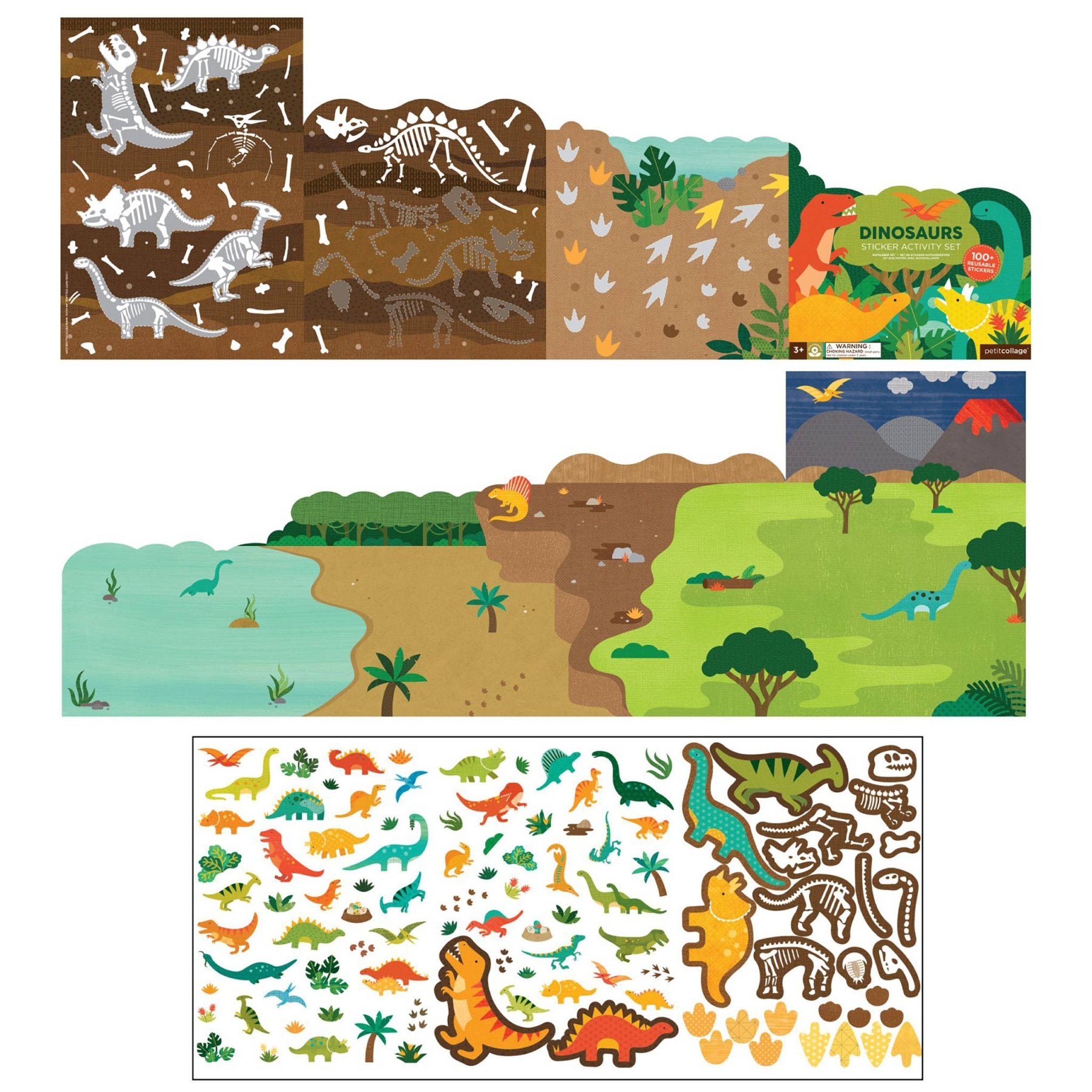 Dinosaurs Sticker Activity Set - bubblegum market