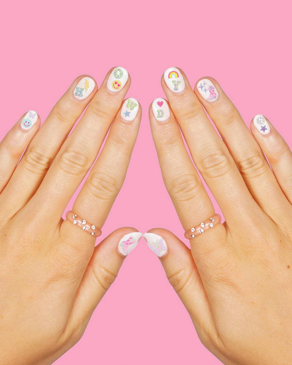 Disco Cowgirl Nail Stickers - bubblegum market