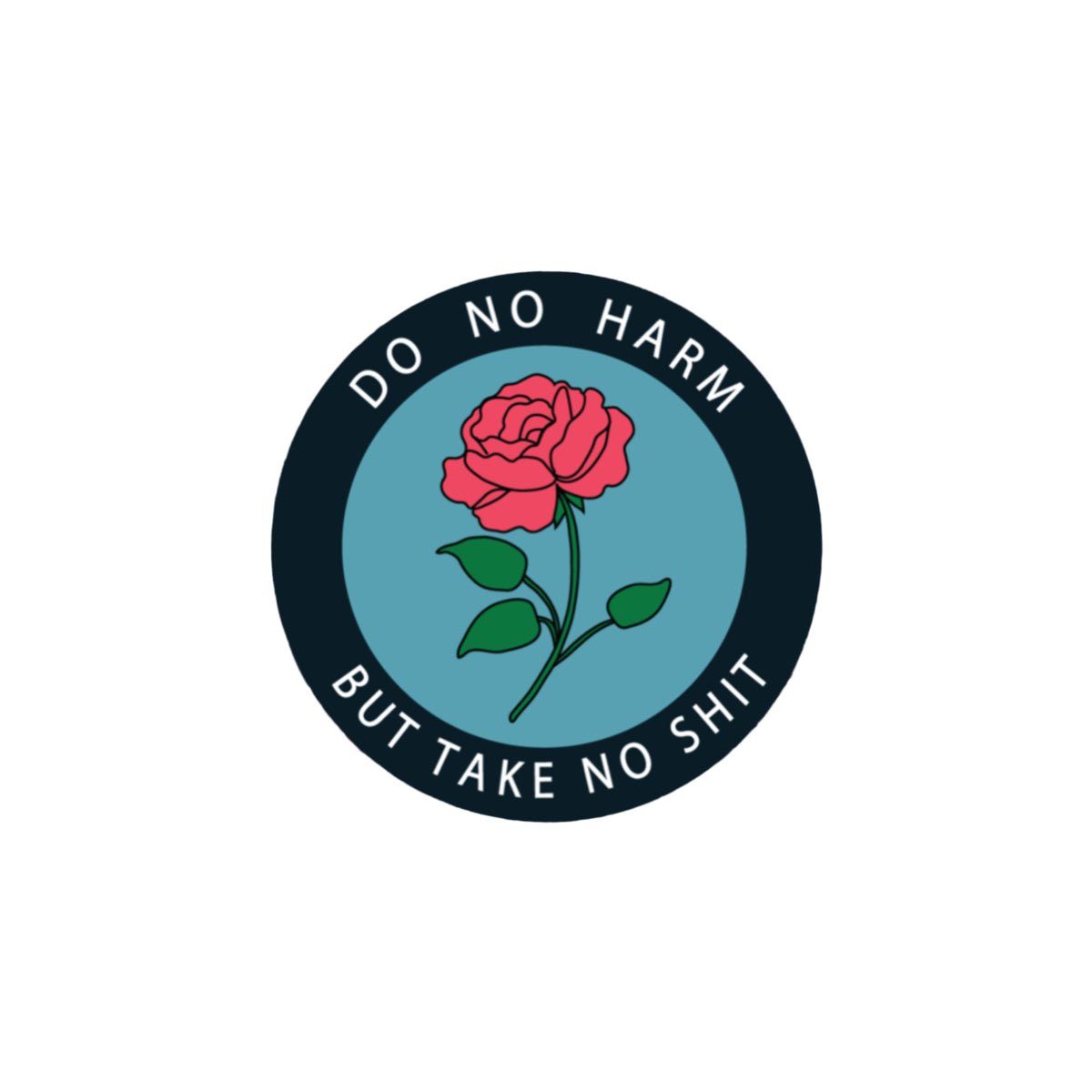 Do No Harm Vinyl Sticker - bubblegum market