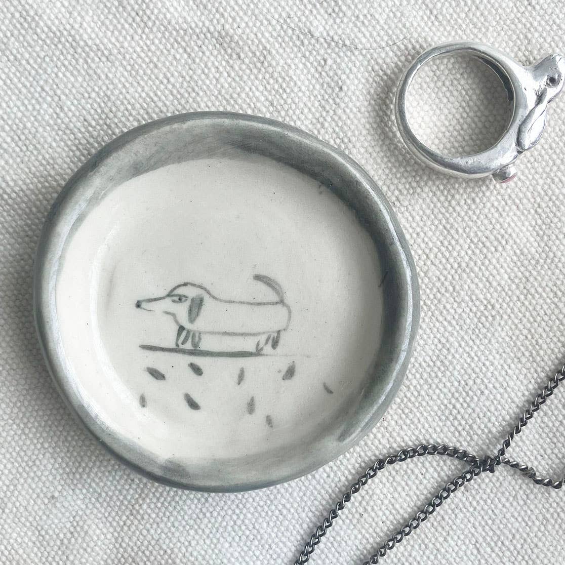 Doggy Trinket Dish 2.5" - bubblegum market