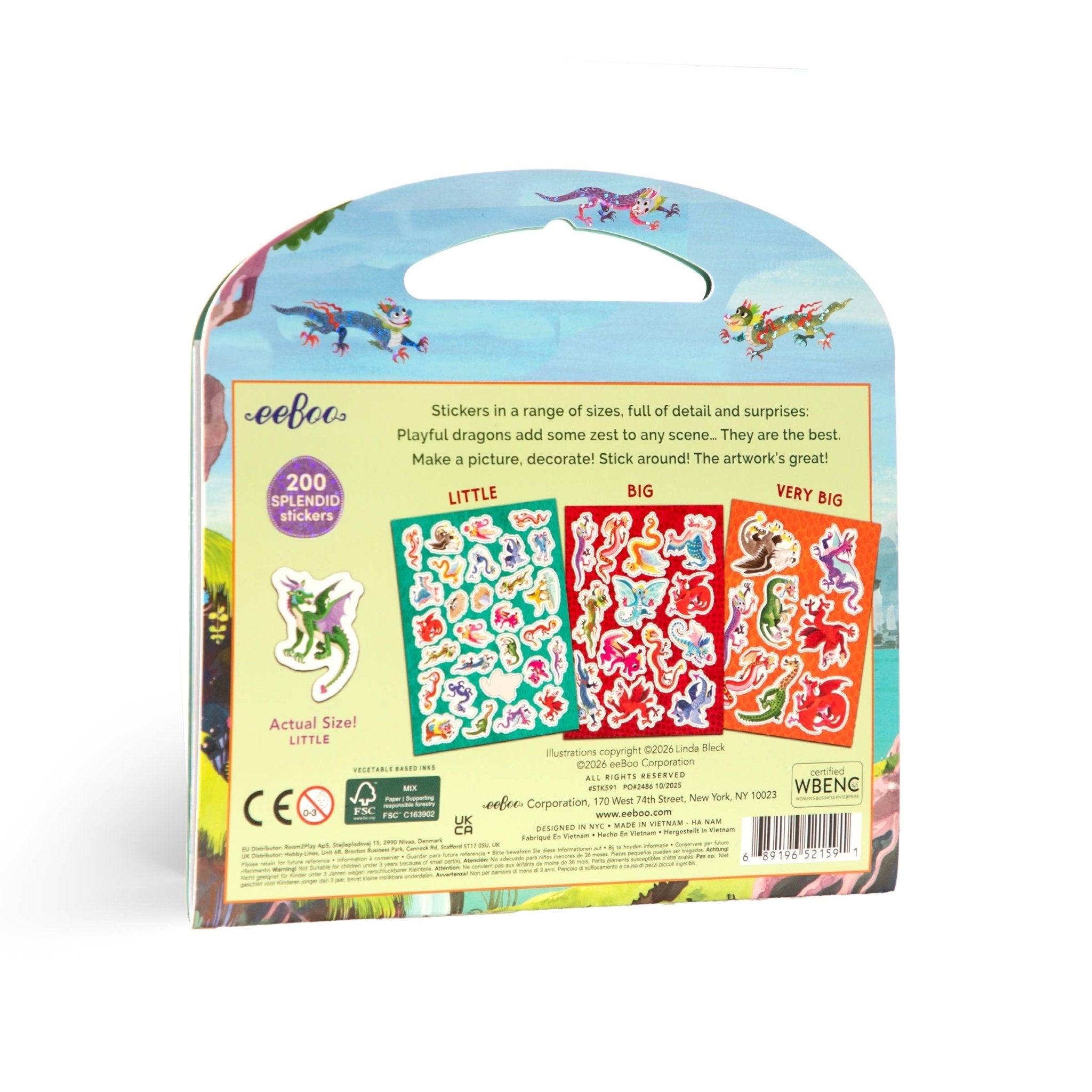 Dragon Sticker Book - bubblegum market