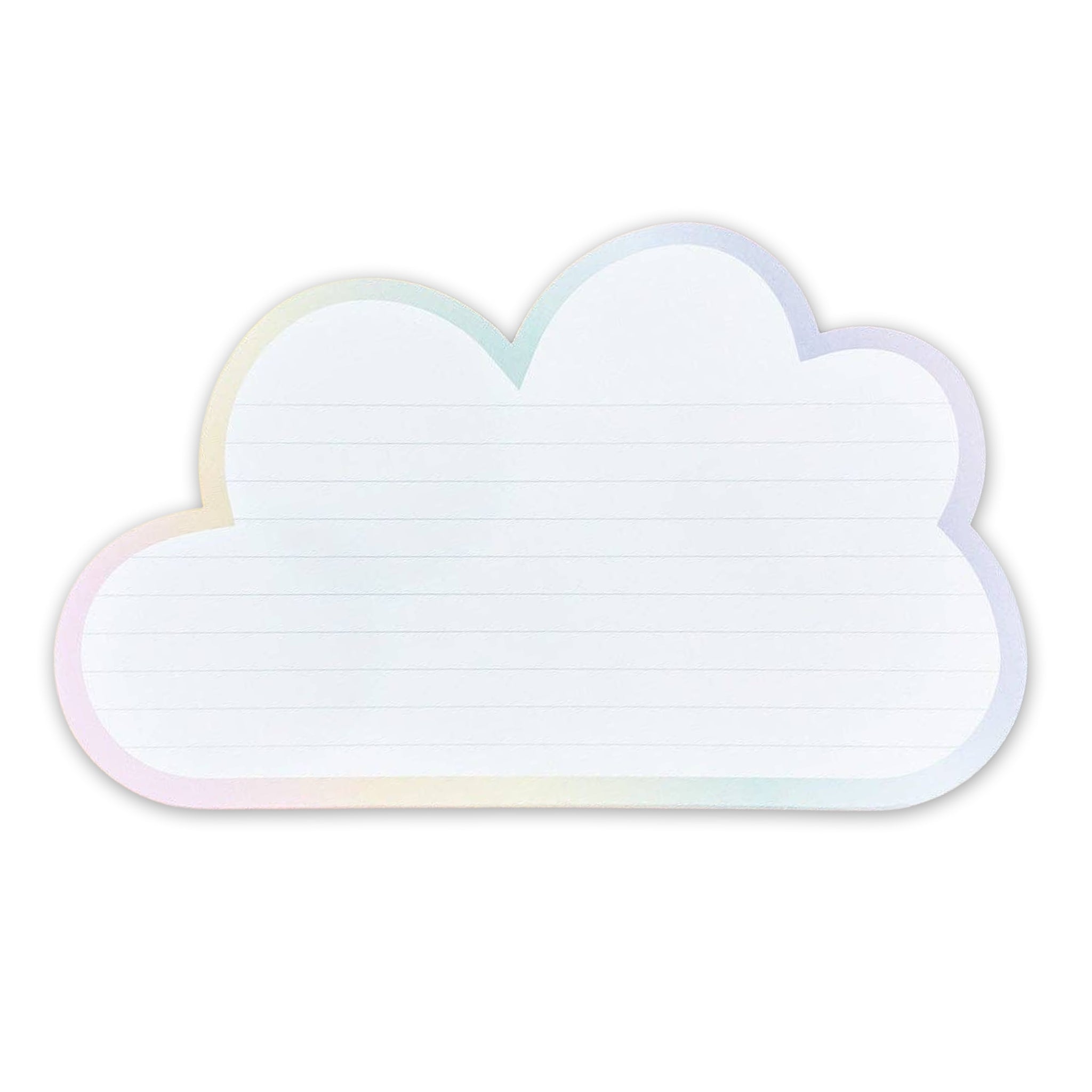 Dreamy Thoughts Cloud - Shaped Notepad - bubblegum market