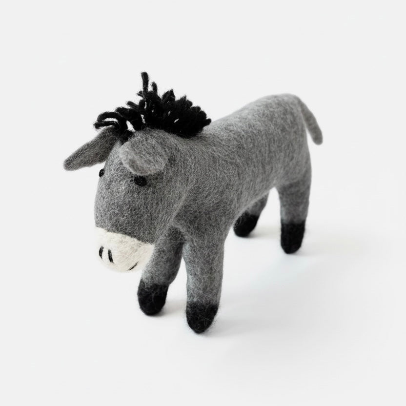 Dudley the Donkey Soft Toy - bubblegum market