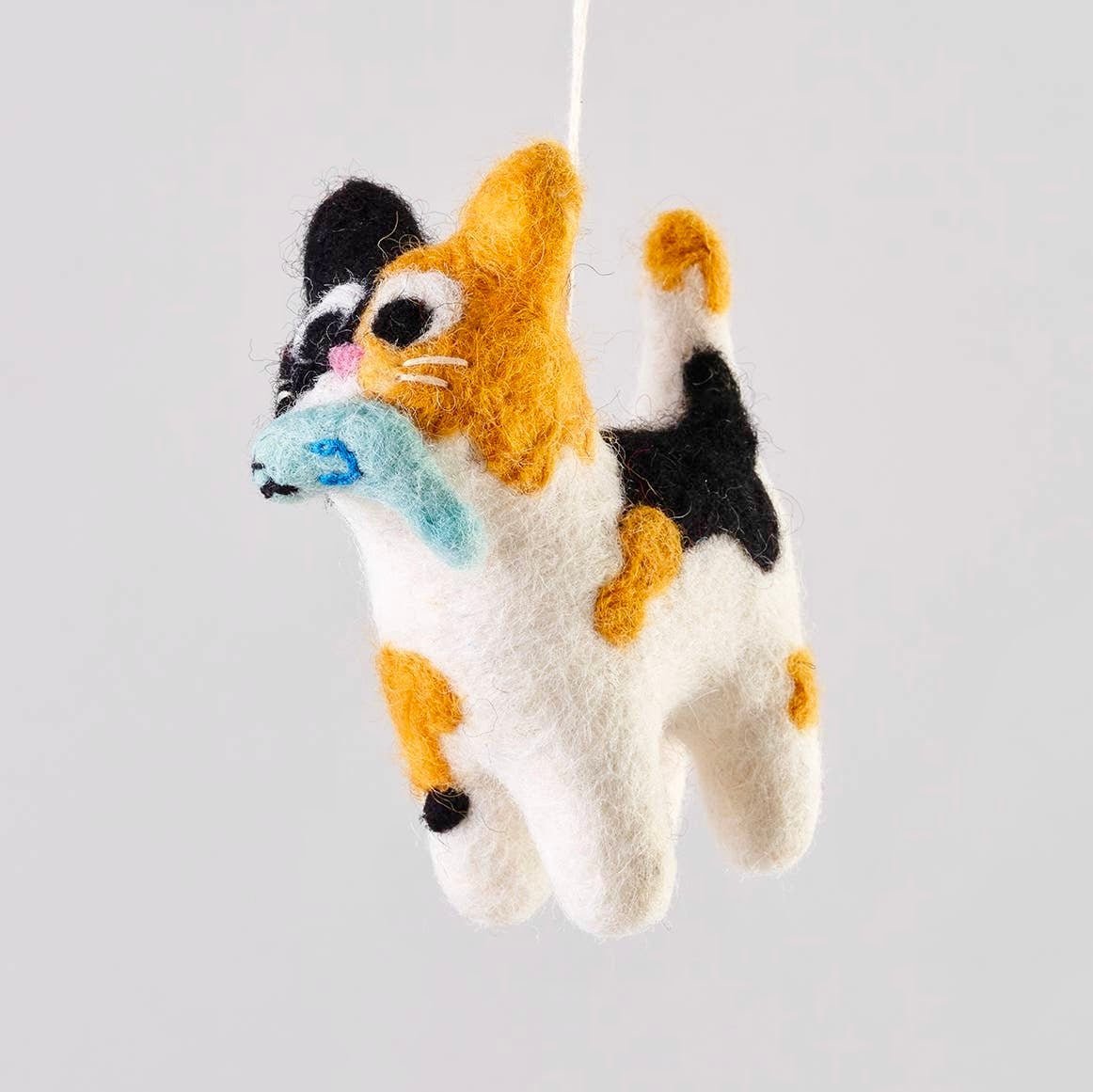 'Dwight' Hanging Felt Ornament - bubblegum market