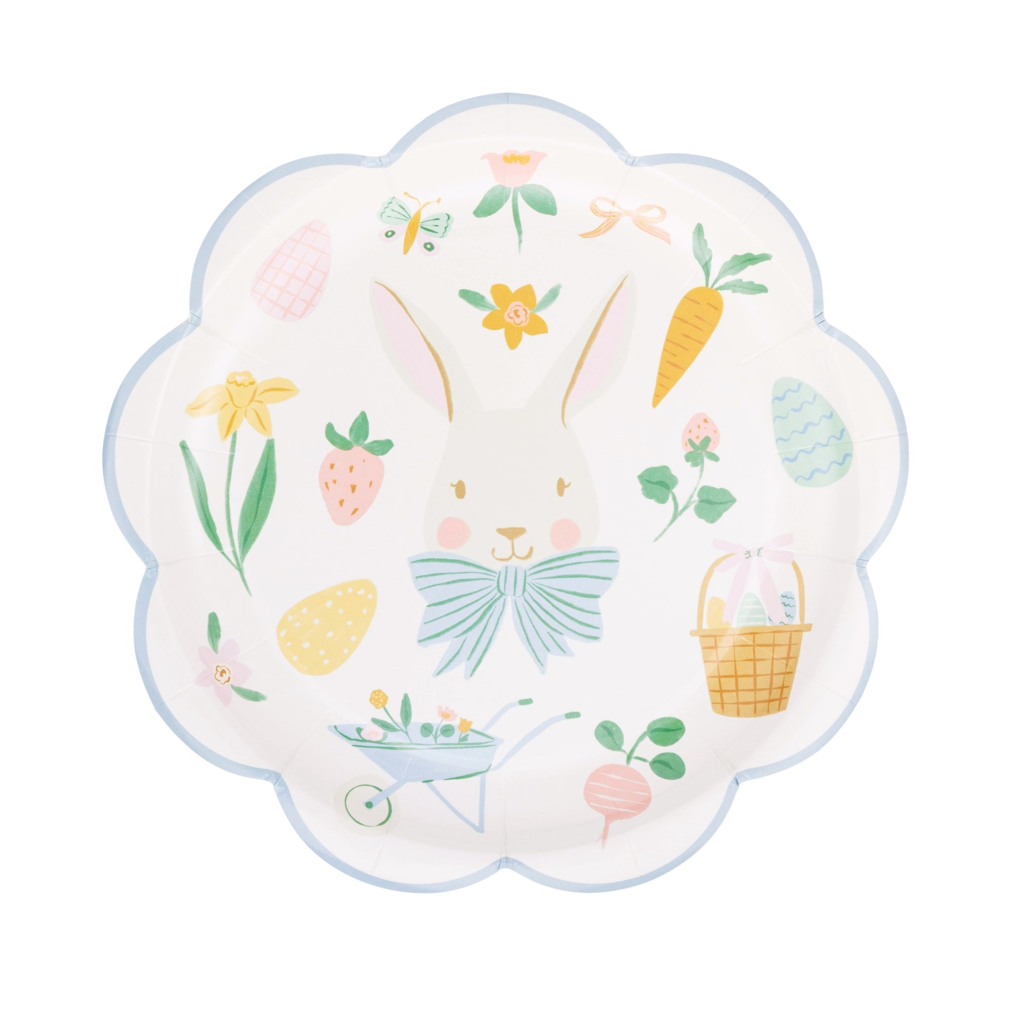 Easter Icons Paper Plates 8" - bubblegum market