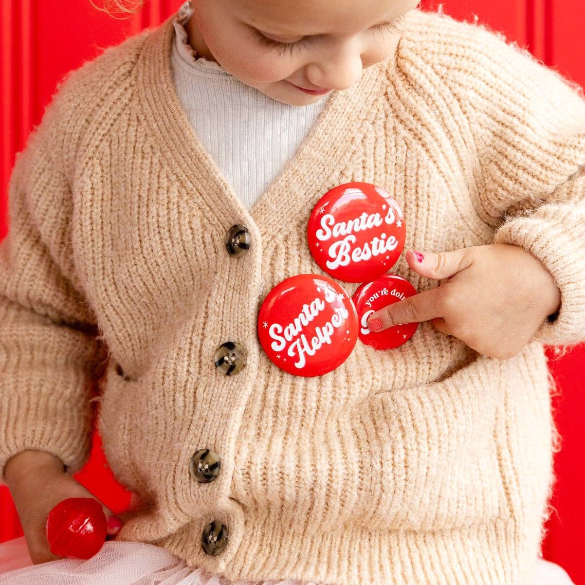 Elf Pennant & Buttons Set - bubblegum market