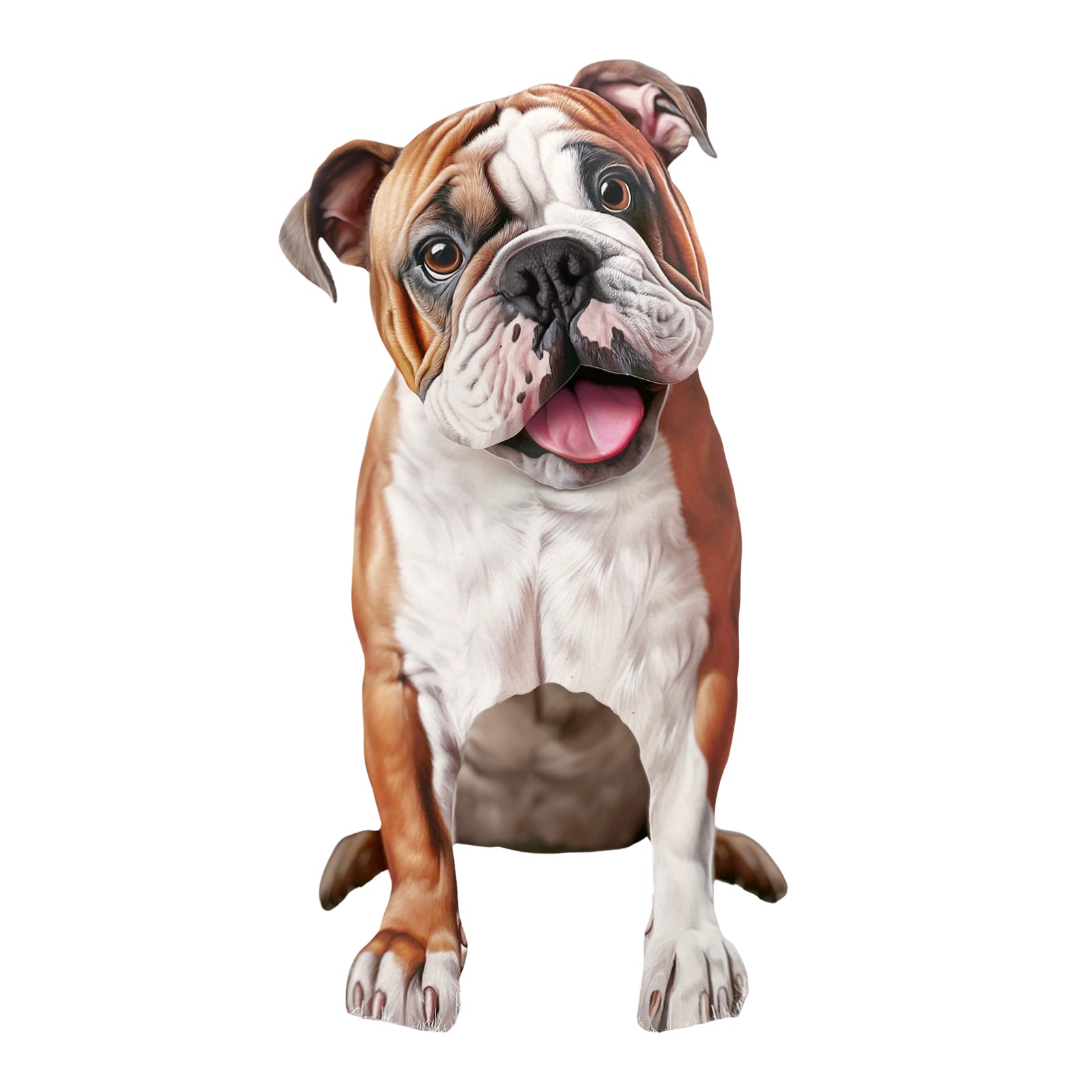 English Bulldog Pop - Up Pet Card - bubblegum market
