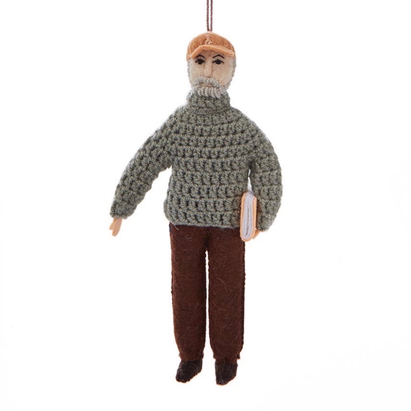Ernest Hemingway Ornament - bubblegum market