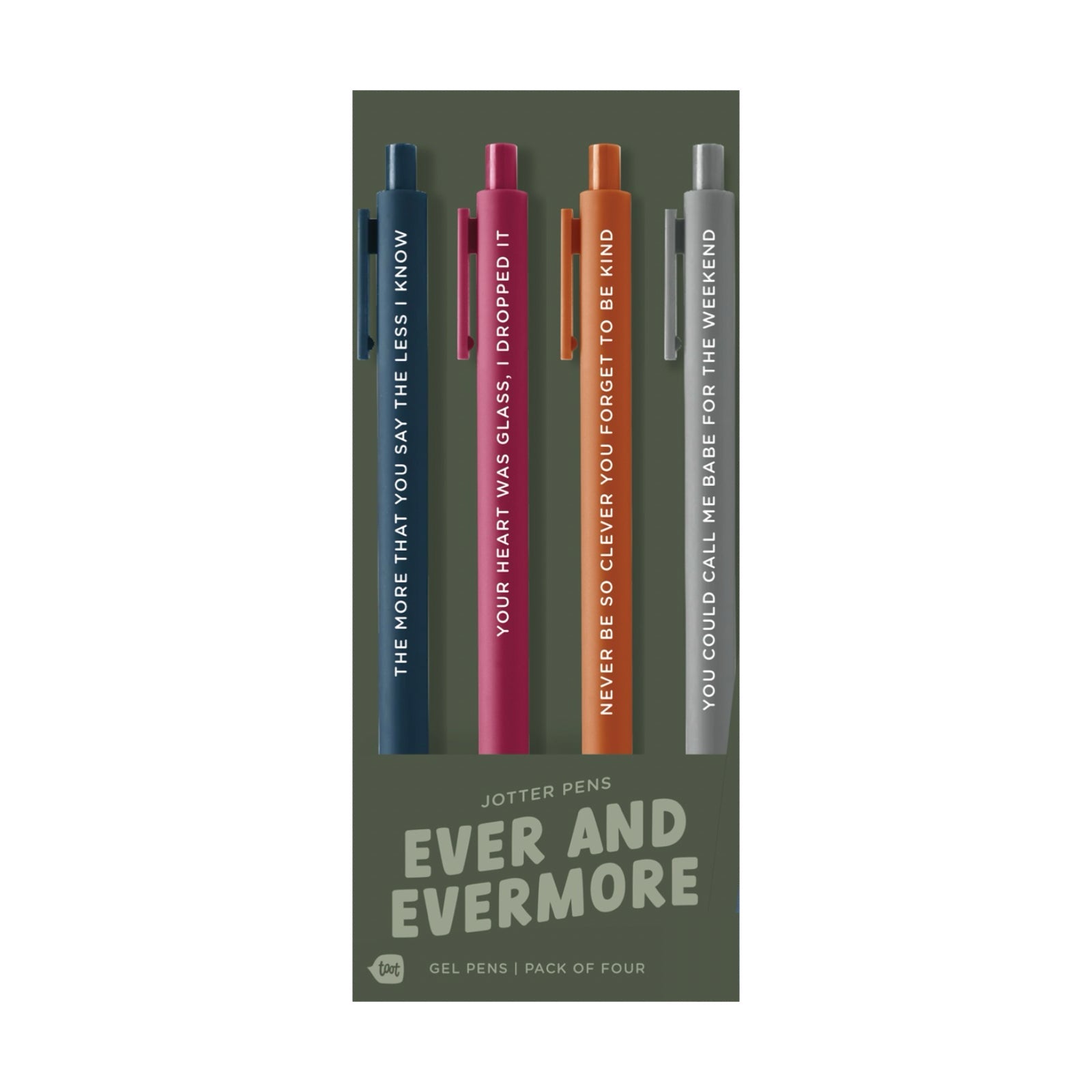 EVERMORE / EVER AND EVERMORE Swiftie Jotter Pen Set - bubblegum market