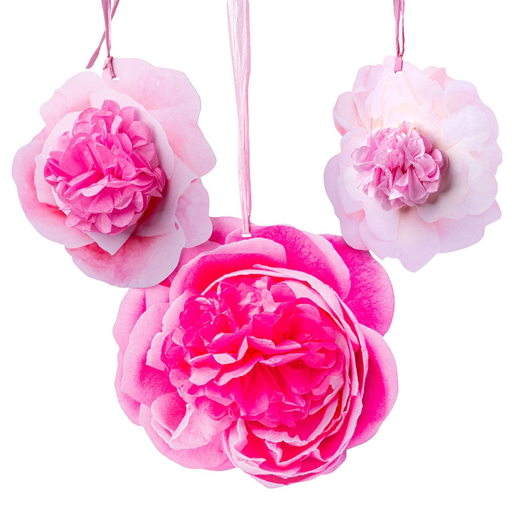 A Very English Rose Hanging Decorations