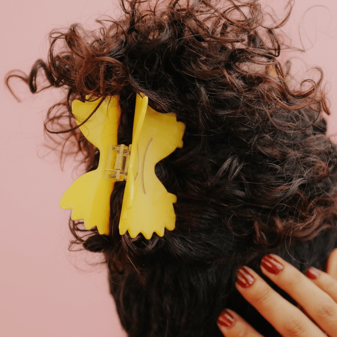 Farfalle Pasta Hair Claw - bubblegum market