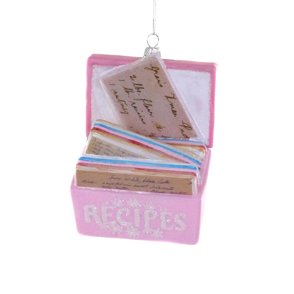 Favorite Recipes Ornament (Pink) 3.25" - bubblegum market