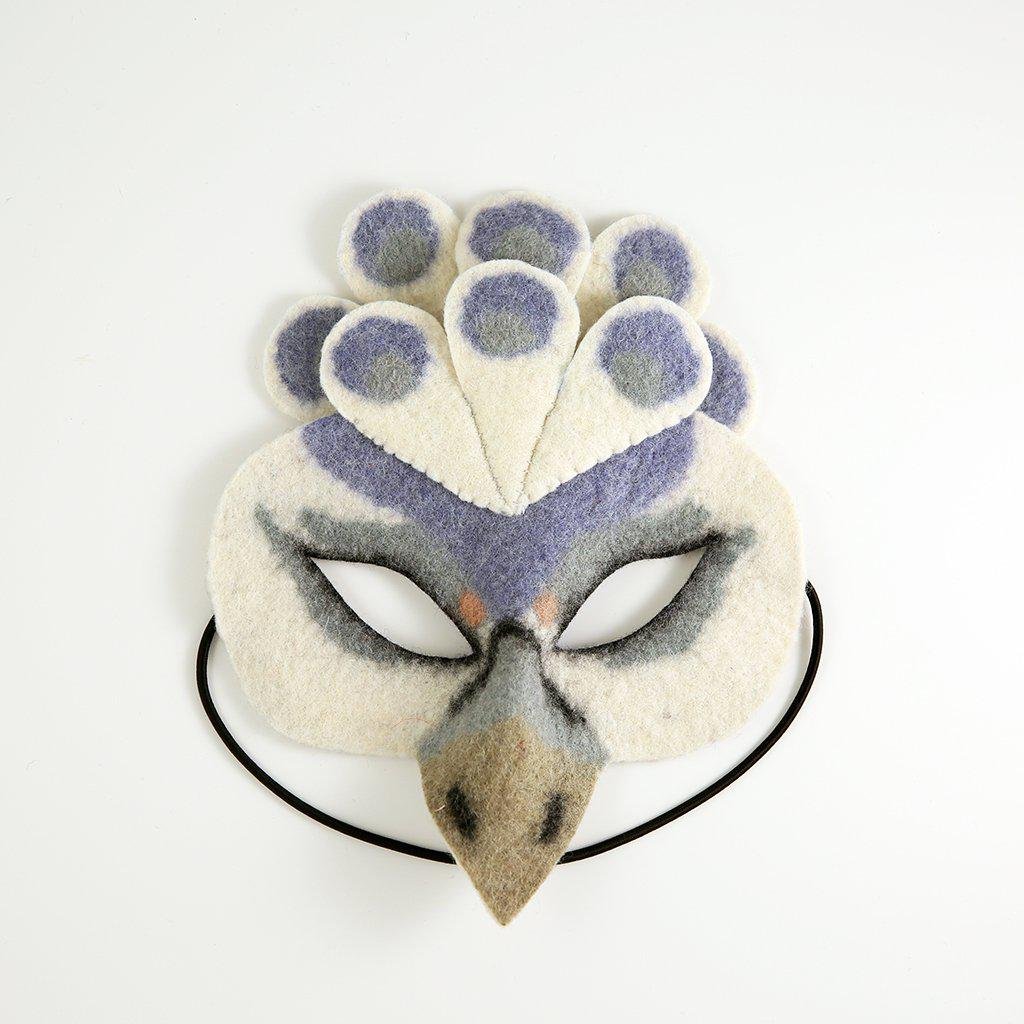 Felt Peacock Mask - bubblegum market