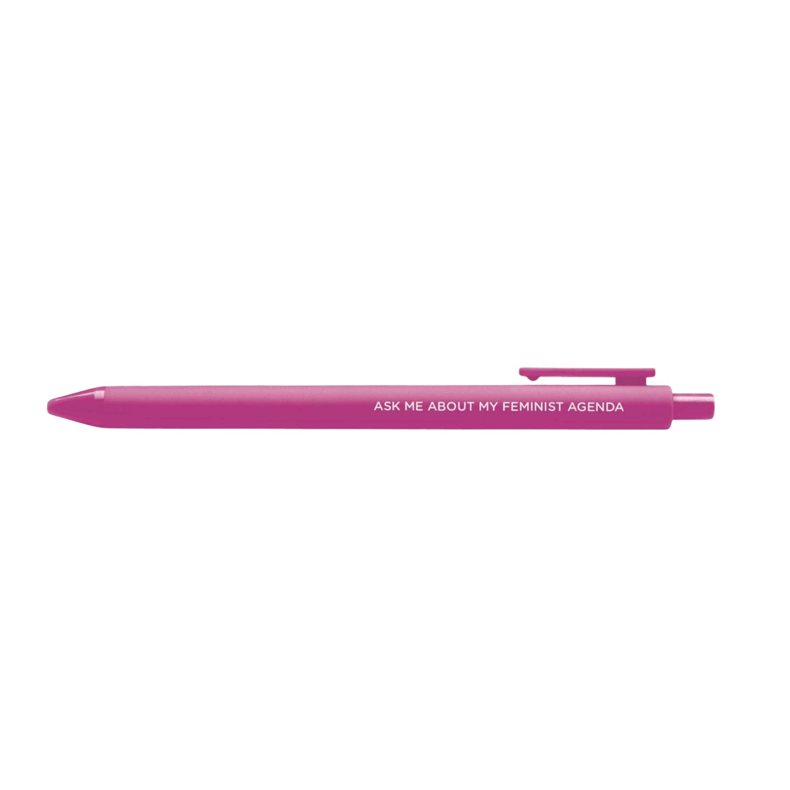 FEMINIST AGENDA Gel Pen - bubblegum market