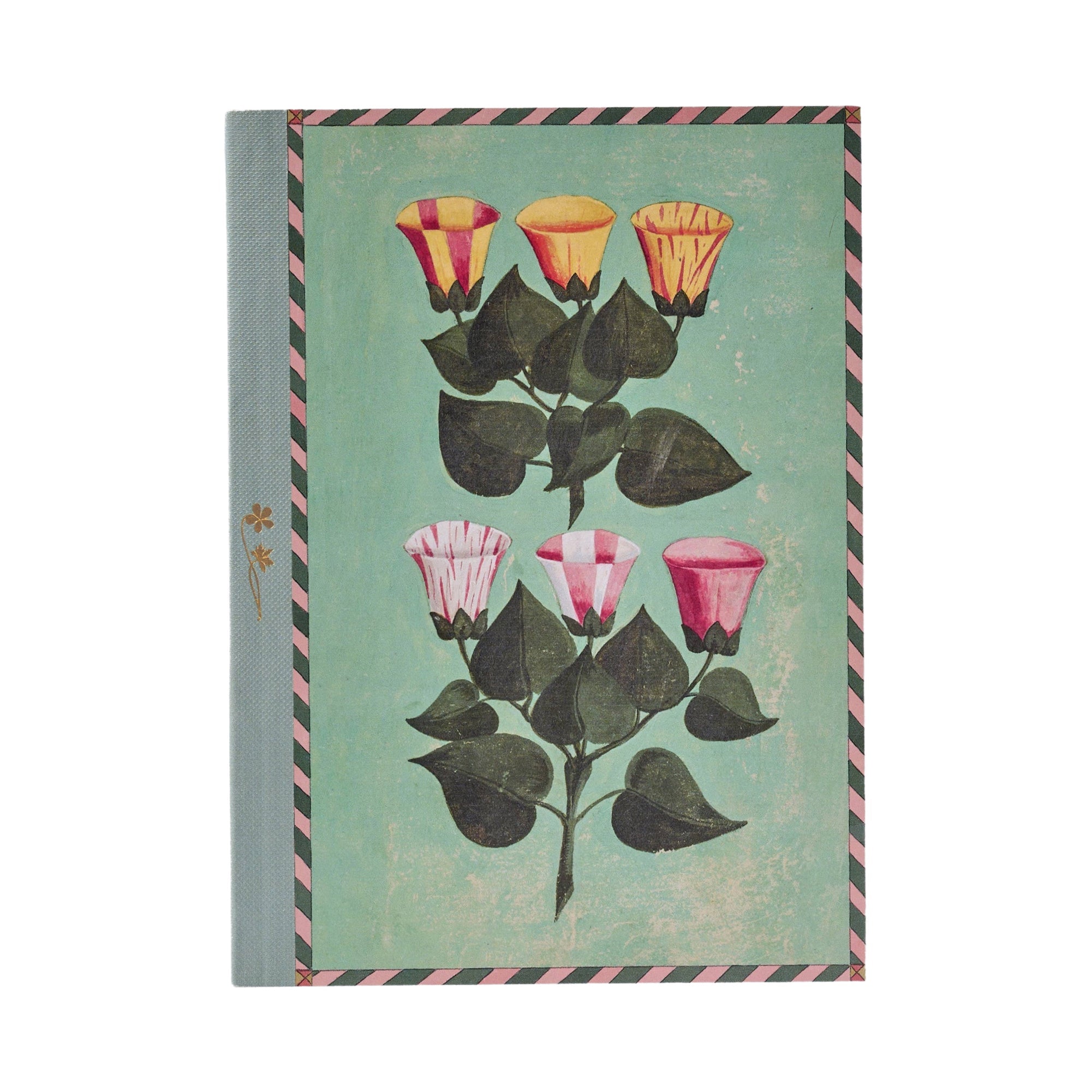 Festival of Flowers A5 Lay Flat Journal - bubblegum market