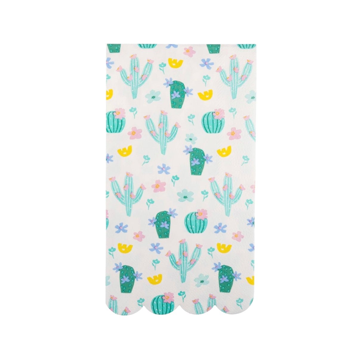 Fiesta Cacti Pattern Paper Napkins - bubblegum market