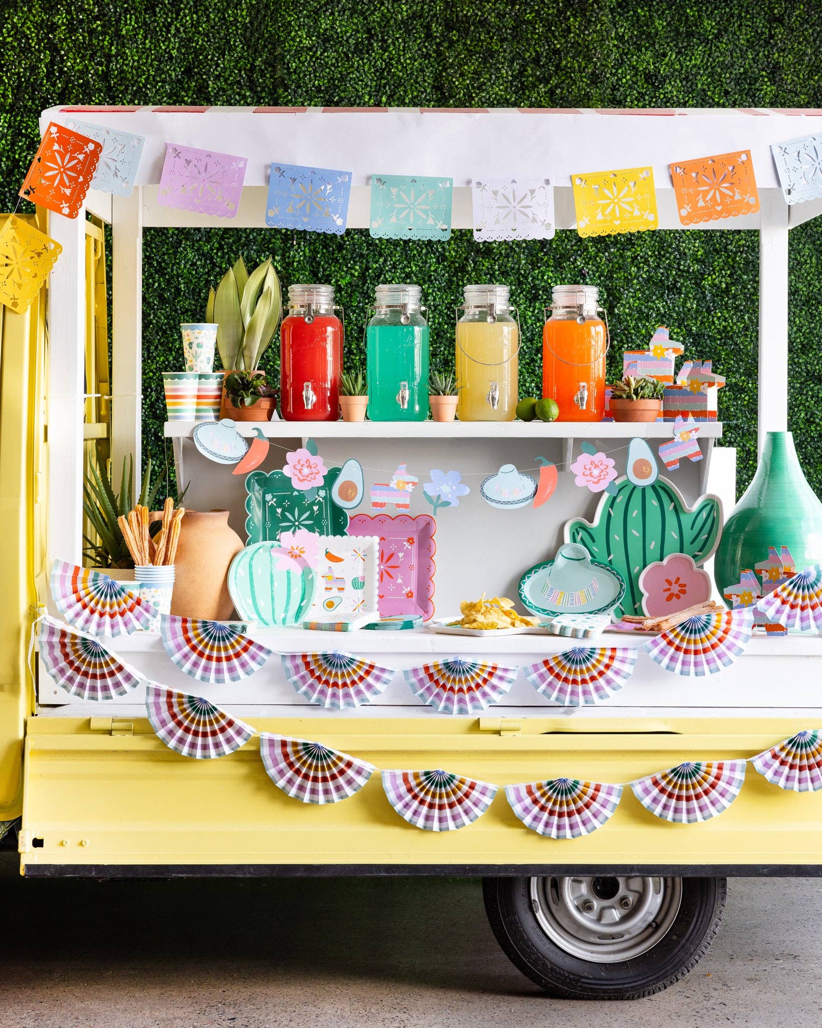 Fiesta Papel Picado Banner - bubblegum market