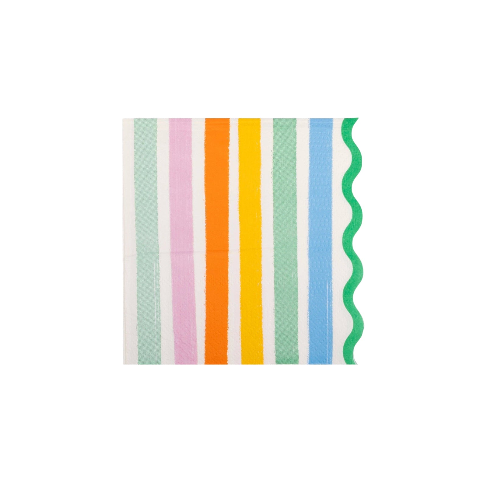 Fiesta Striped Cocktail Napkins - bubblegum market