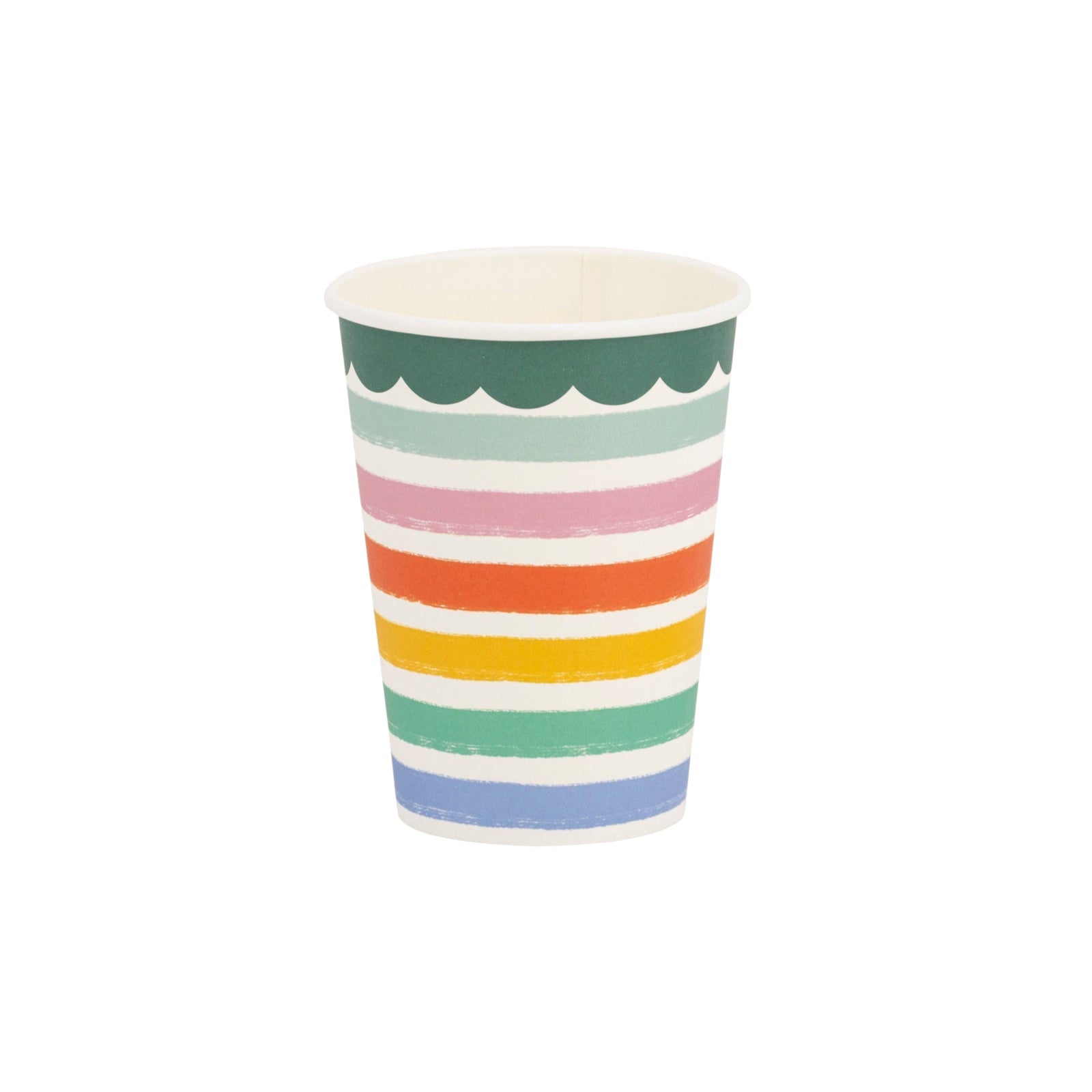 Fiesta Striped Paper Cups - bubblegum market