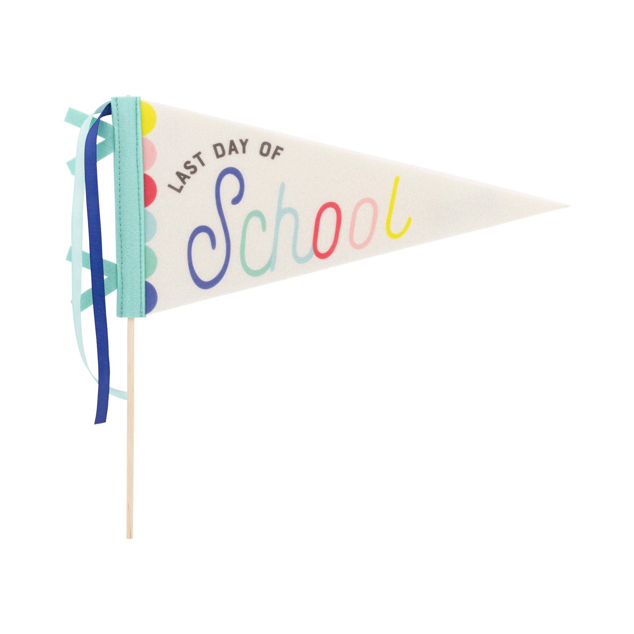 First Day / Last day of School Pennant Banner Set - bubblegum market